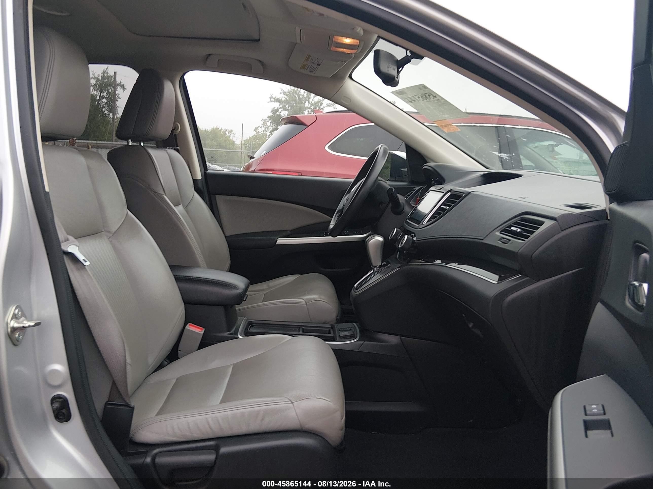 2015 Honda Cr-v Ex-l Silver vin: 2HKRM4H76FH701125