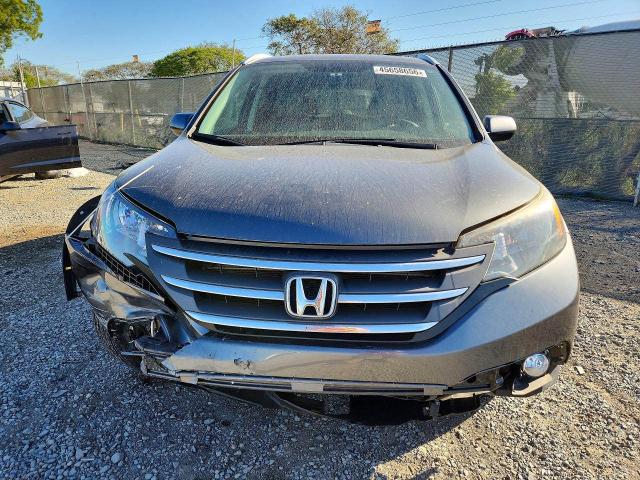 2012 Honda Cr-v Exl Gray vin: 2HKRM4H77CH611509