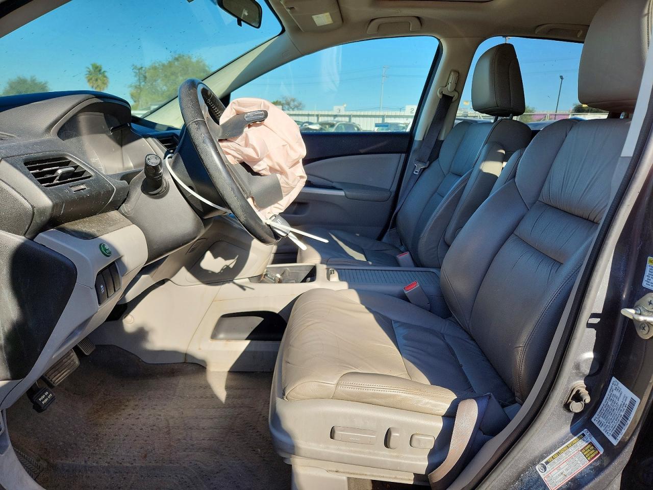 2012 Honda Cr-v Exl Gray vin: 2HKRM4H77CH611509