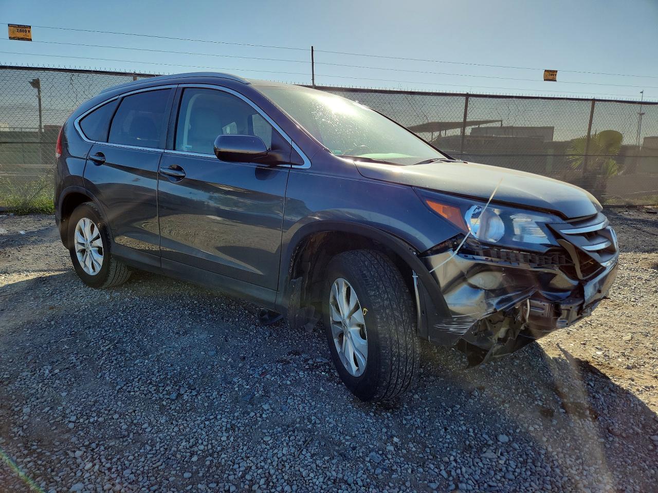 2012 Honda Cr-v Exl Gray vin: 2HKRM4H77CH611509