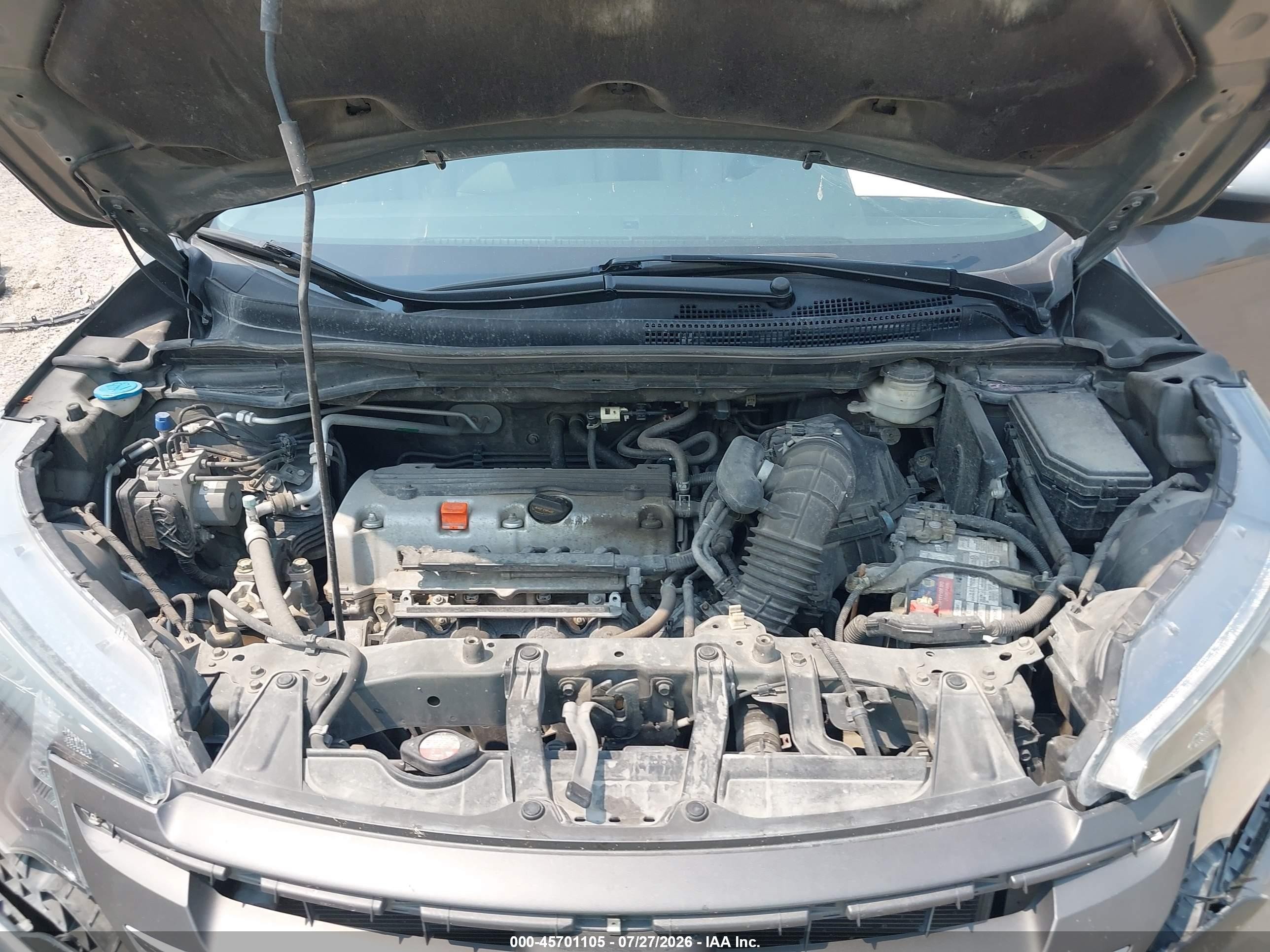 2012 Honda Cr-v Ex-l Gray vin: 2HKRM4H77CH626639