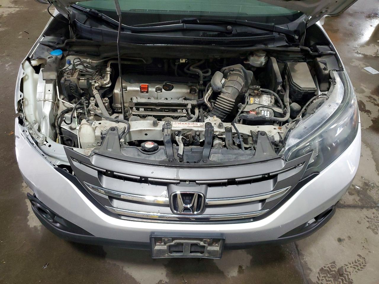2012 Honda Cr-v Exl Silver vin: 2HKRM4H77CH630528