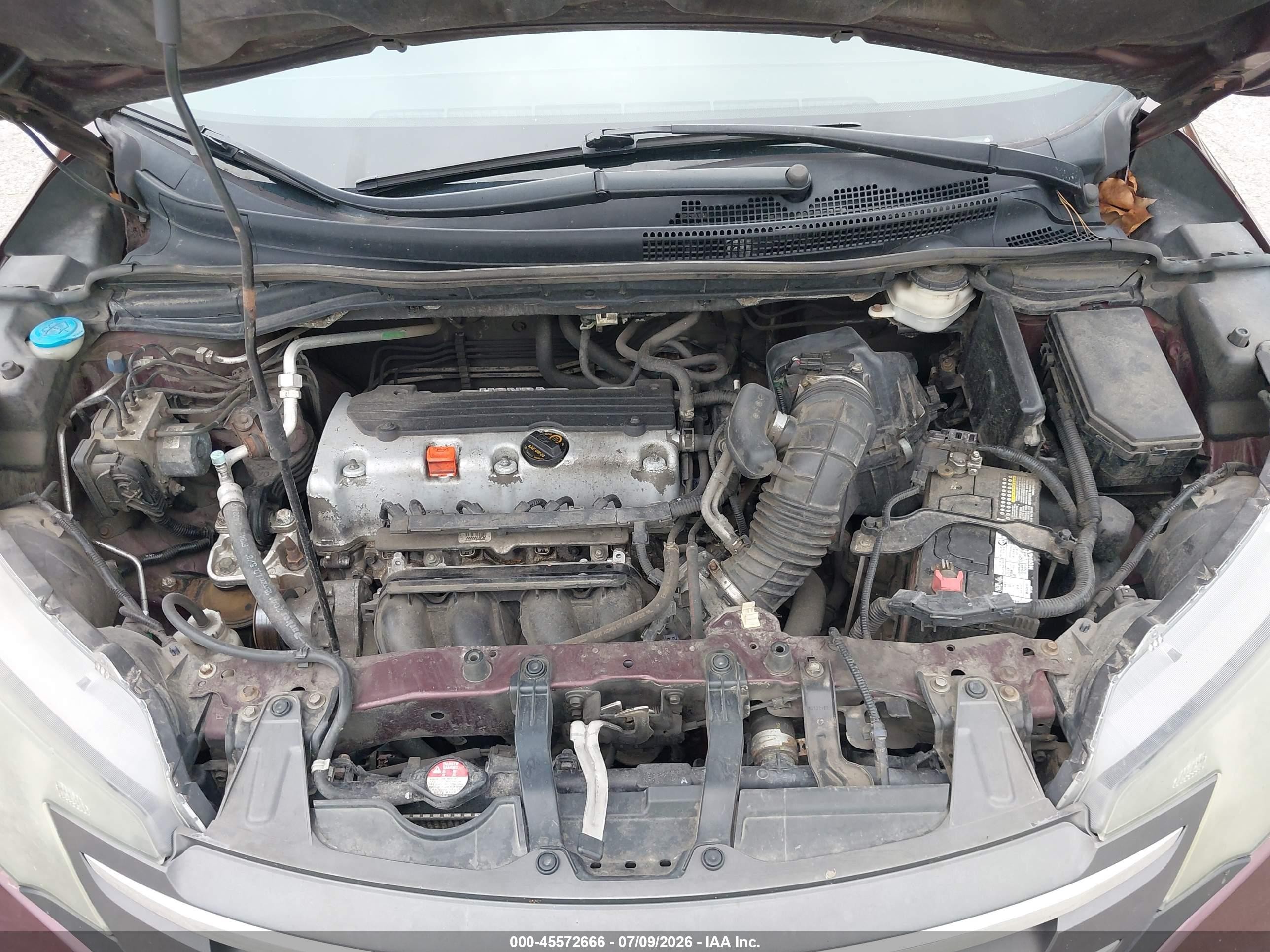 2013 Honda Cr-v Ex-l Maroon vin: 2HKRM4H77DH102313