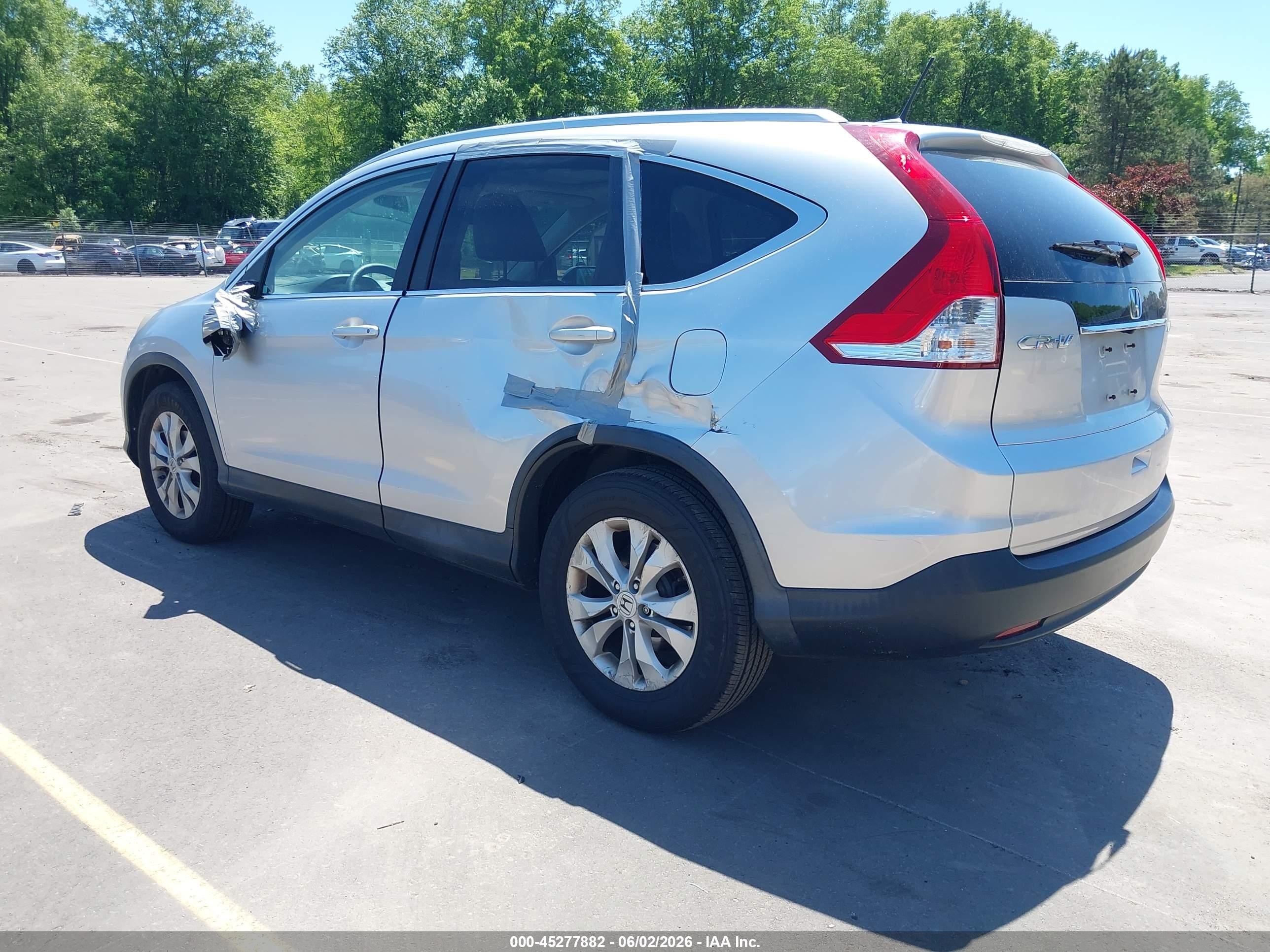 2013 Honda Cr-v Ex-l vin: 2HKRM4H77DH609566