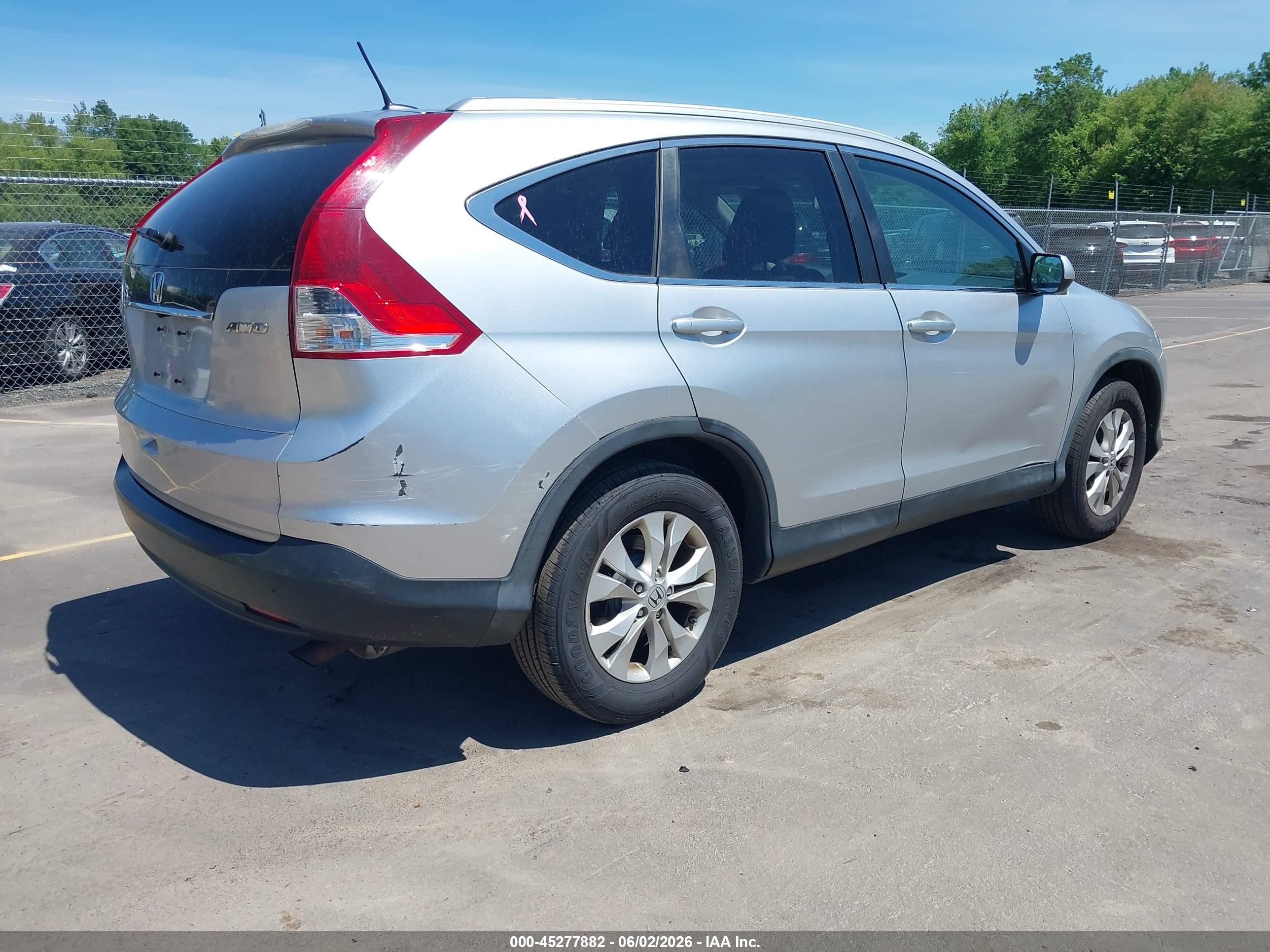 2013 Honda Cr-v Ex-l vin: 2HKRM4H77DH609566