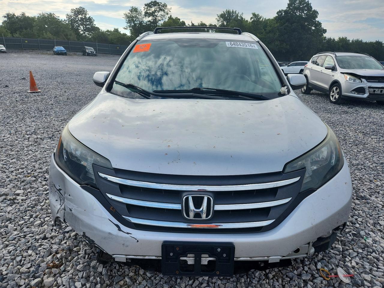 2013 Honda Cr-v Exl Silver vin: 2HKRM4H77DH629946
