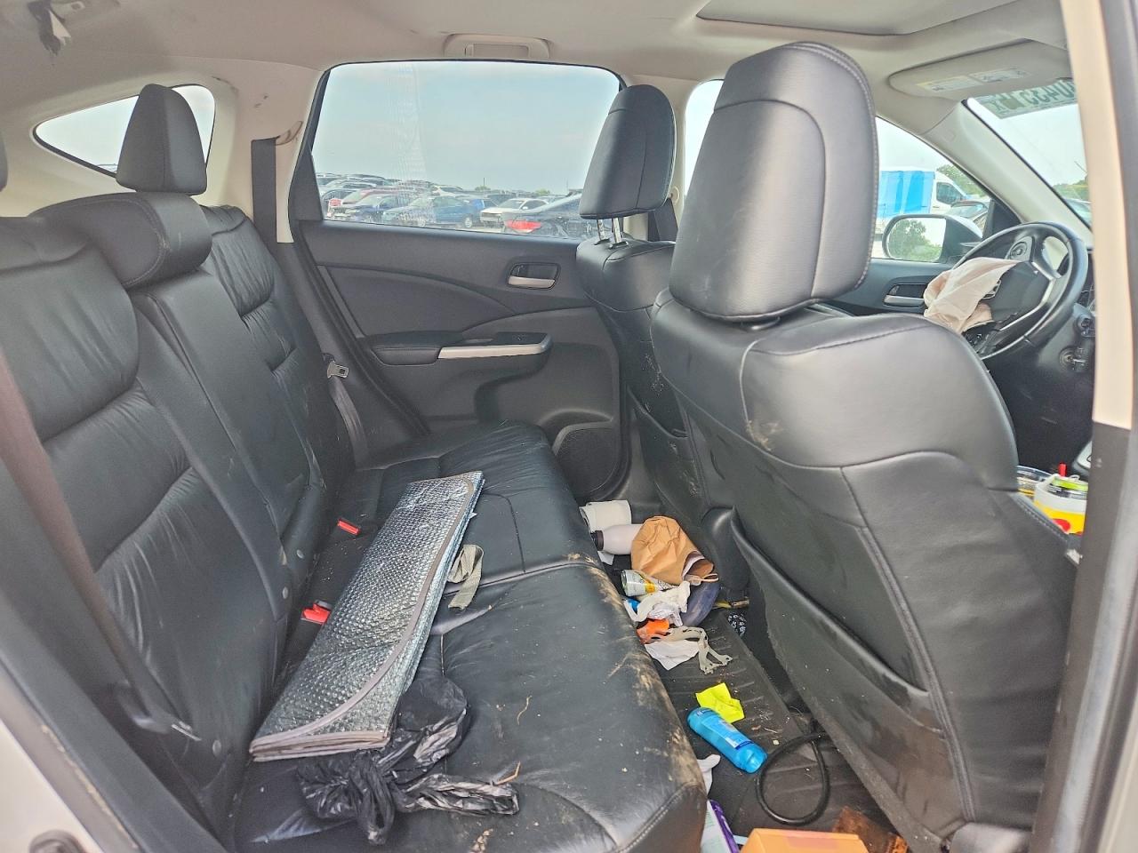 2013 Honda Cr-v Exl Silver vin: 2HKRM4H77DH629946