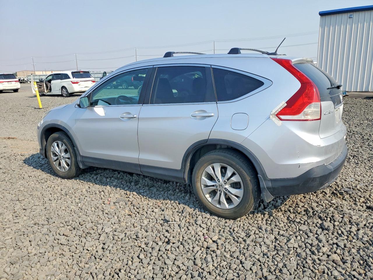 2013 Honda Cr-v Exl Silver vin: 2HKRM4H77DH630594