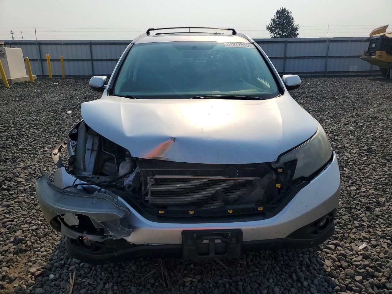 2013 Honda Cr-v Exl Silver vin: 2HKRM4H77DH630594