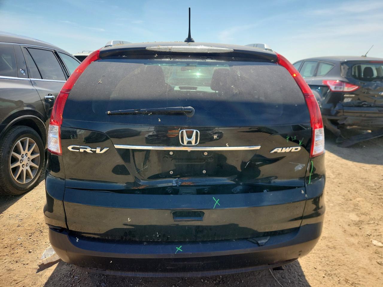 2013 Honda Cr-v Exl Black vin: 2HKRM4H77DH661988