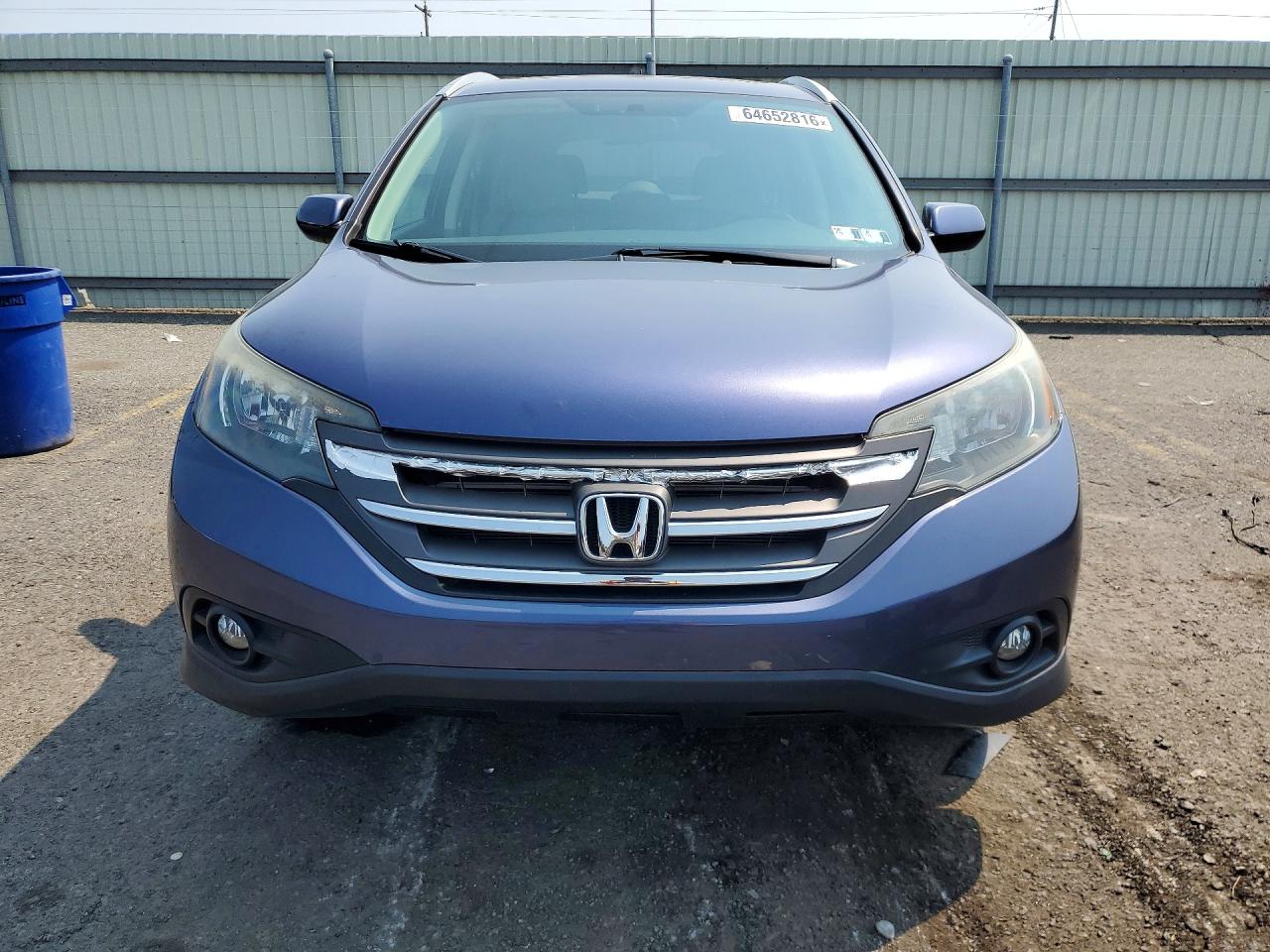 2013 Honda Cr-v Exl Blue vin: 2HKRM4H77DH667368