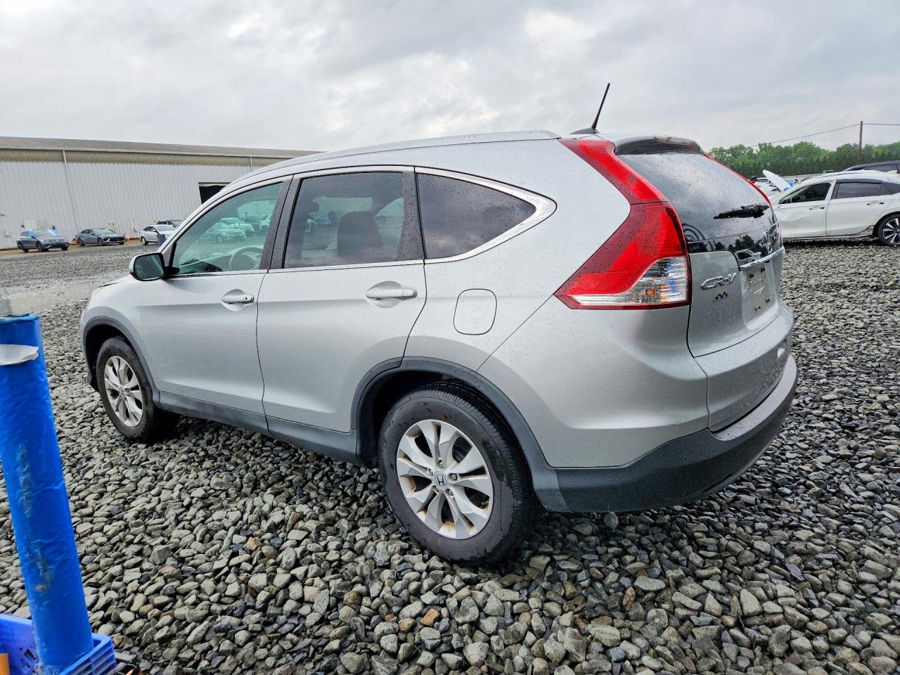 2013 Honda Cr-v Exl Silver vin: 2HKRM4H77DH669749