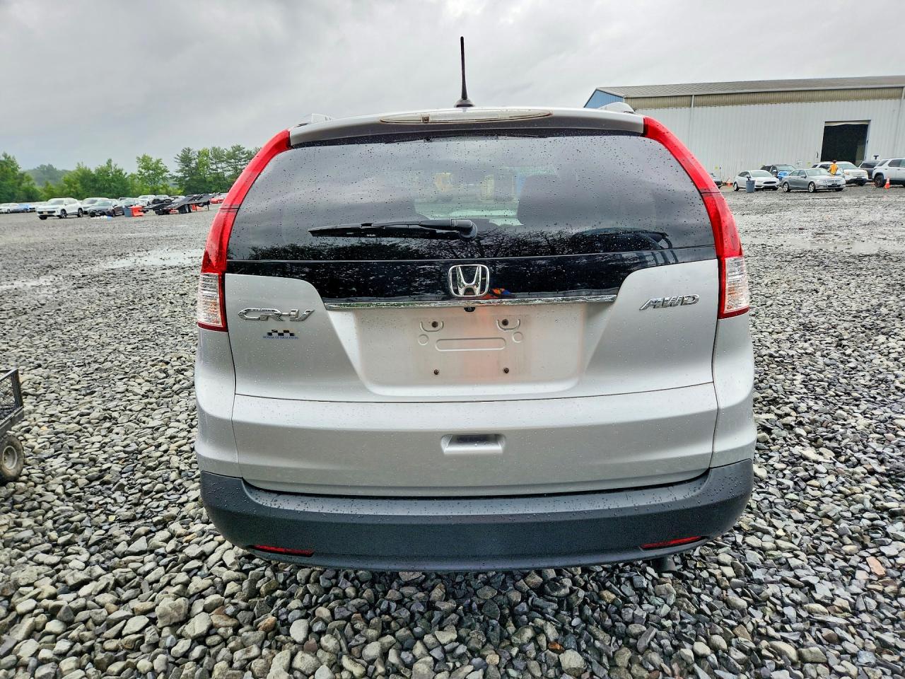 2013 Honda Cr-v Exl Silver vin: 2HKRM4H77DH669749