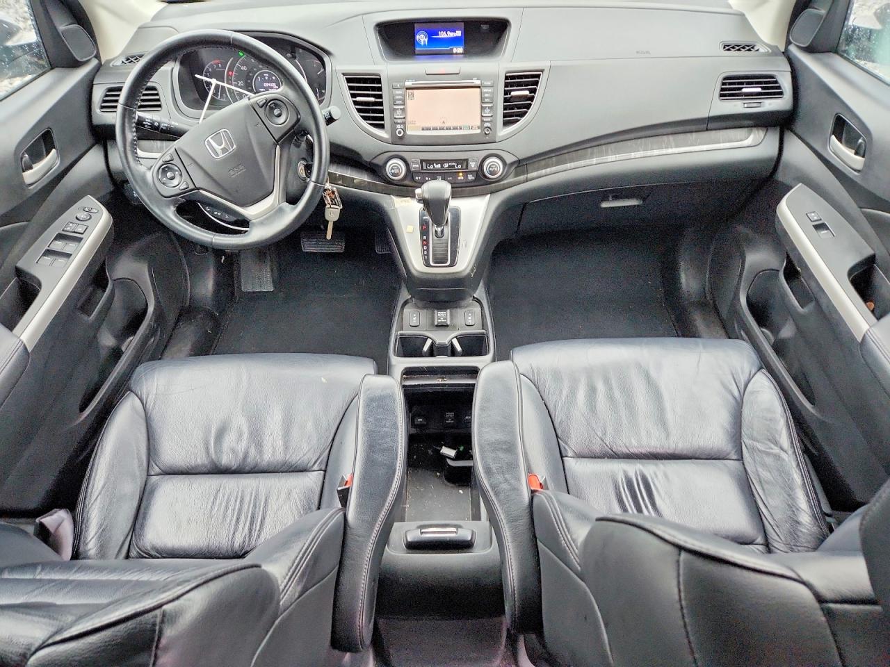 2013 Honda Cr-v Exl Silver vin: 2HKRM4H77DH669749