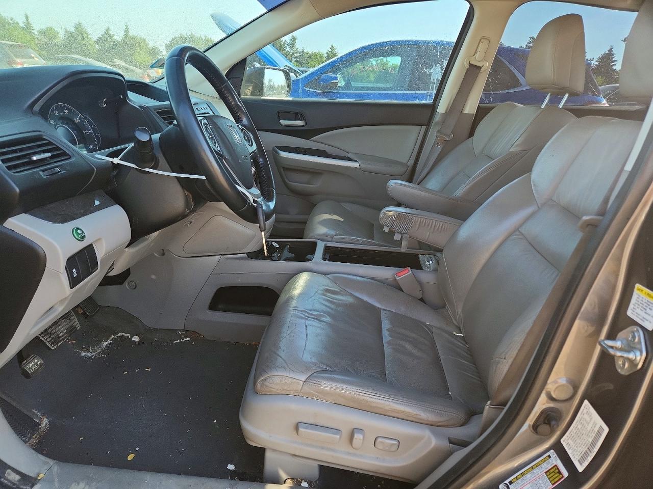 2013 Honda Cr-v Exl Gray vin: 2HKRM4H77DH682839