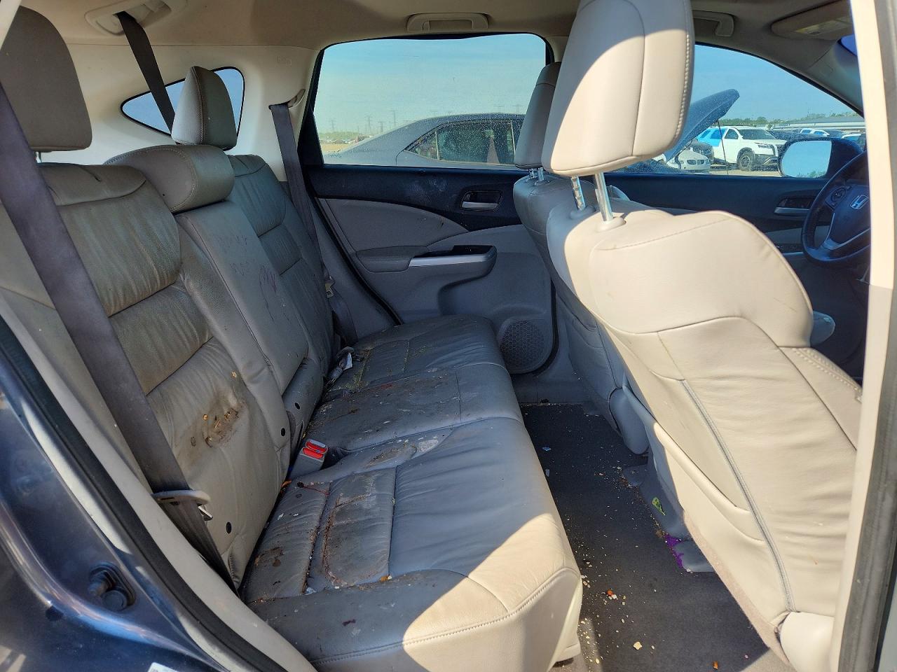 2013 Honda Cr-v Exl Gray vin: 2HKRM4H77DH682839