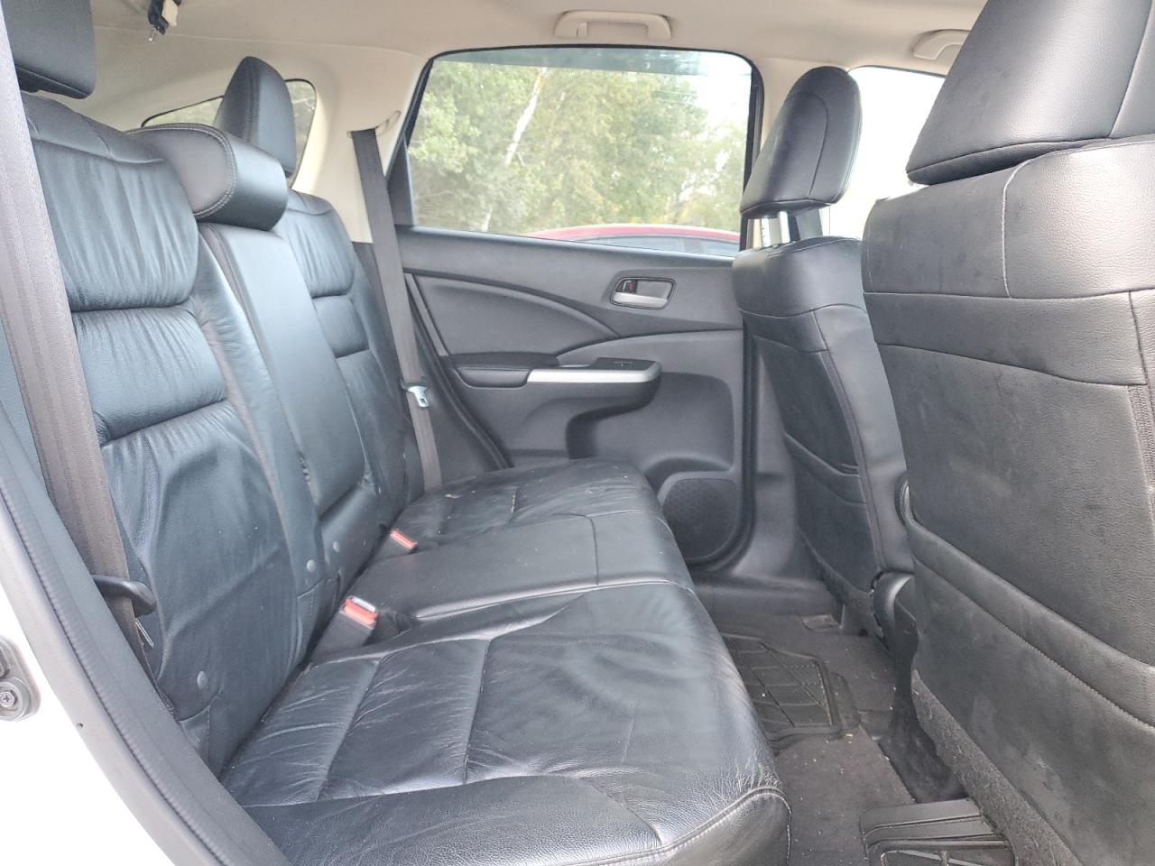 2014 Honda Cr-v Exl White vin: 2HKRM4H77EH105813