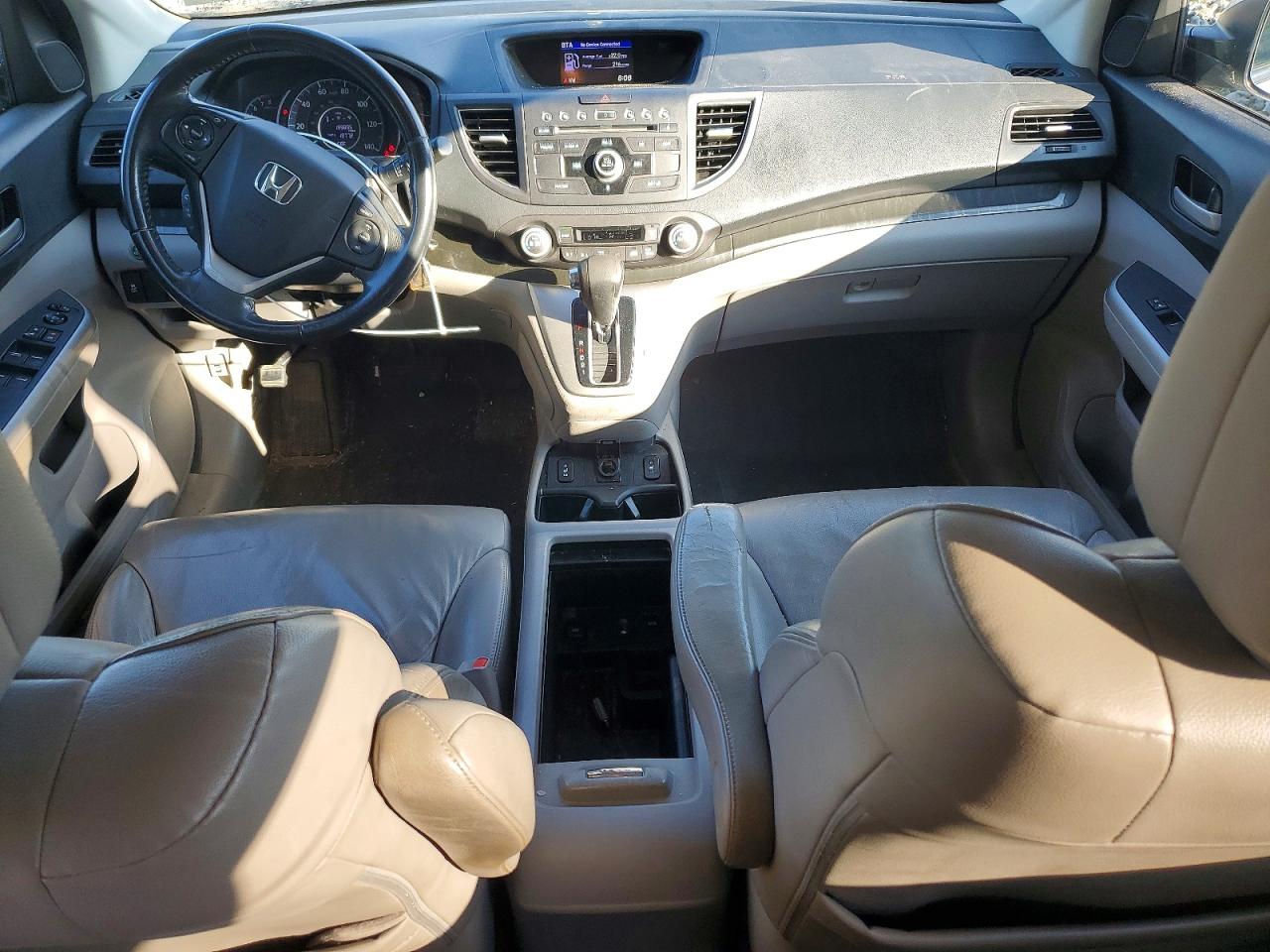 2014 Honda Cr-v Exl Silver vin: 2HKRM4H77EH608497
