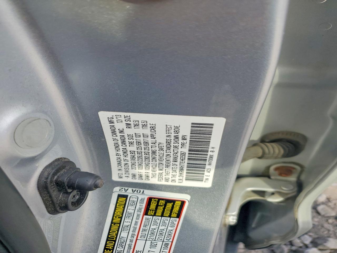 2014 Honda Cr-v Exl Silver vin: 2HKRM4H77EH635067