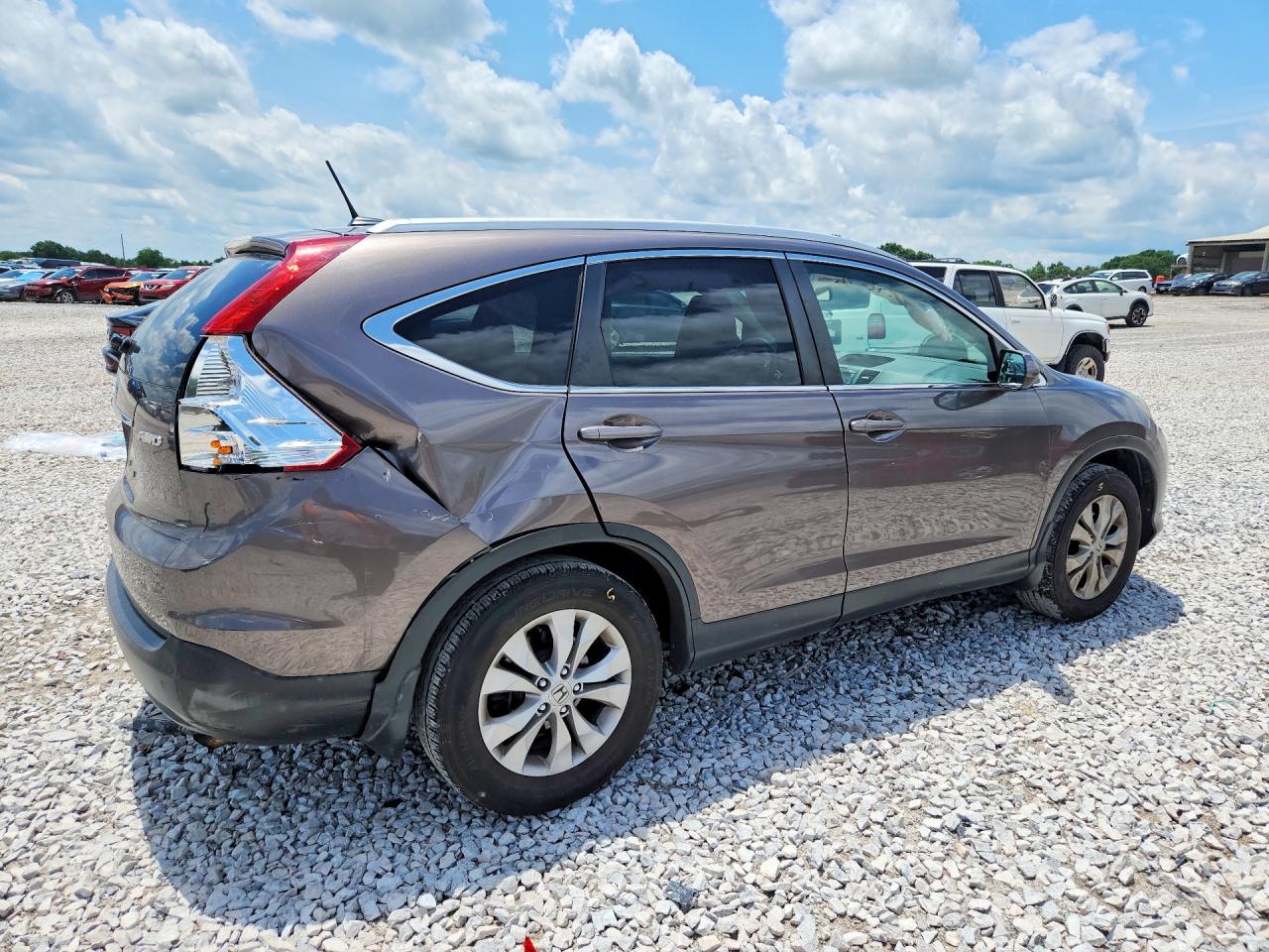 2014 Honda Cr-v Exl Gray vin: 2HKRM4H77EH638308