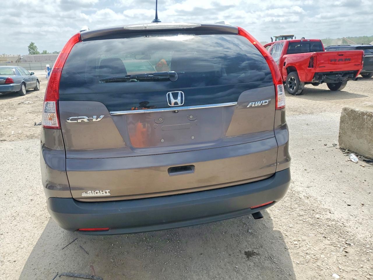 2014 Honda Cr-v Exl Gray vin: 2HKRM4H77EH652029