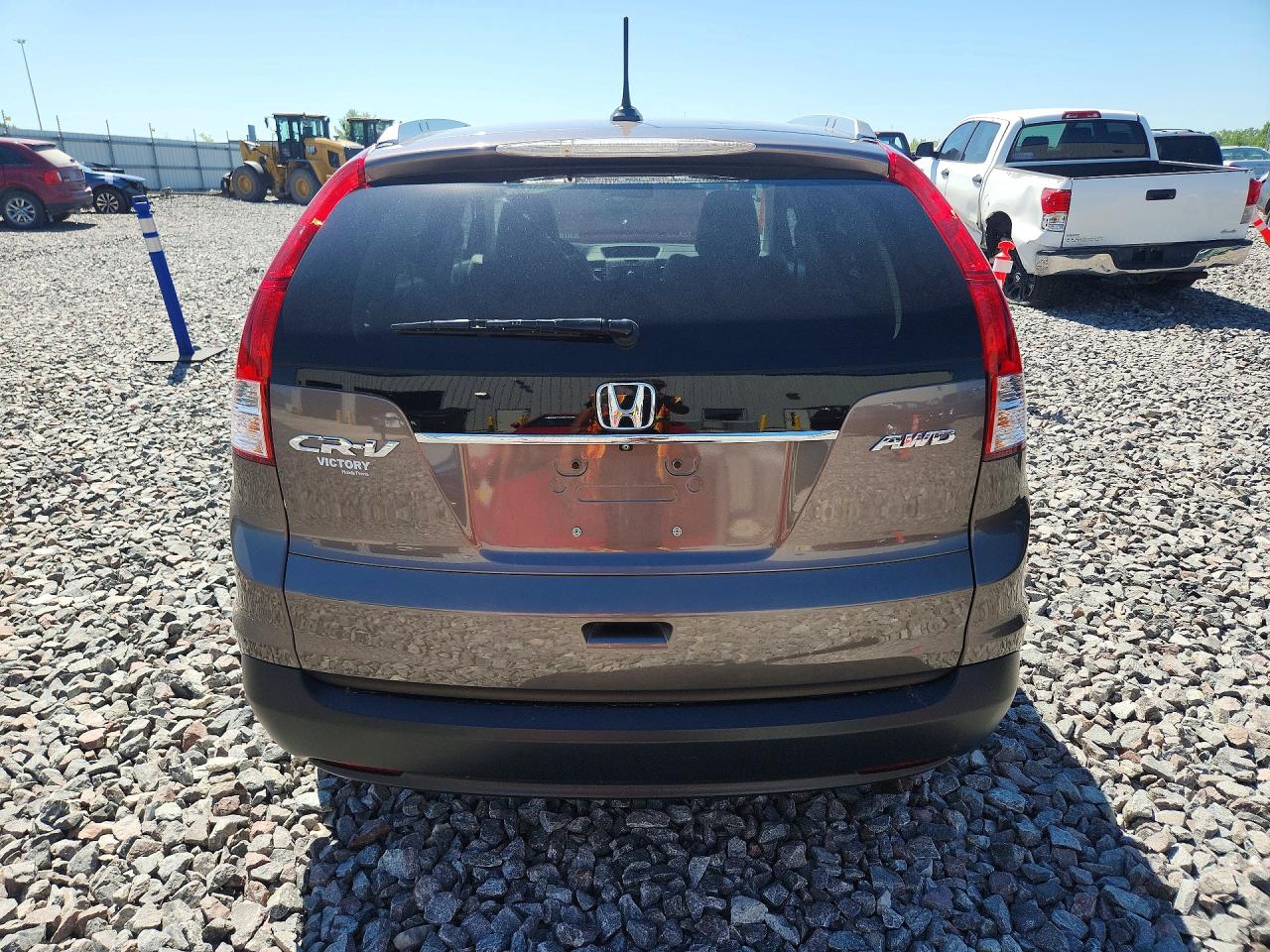 2014 Honda Cr-v Exl Brown vin: 2HKRM4H77EH657604