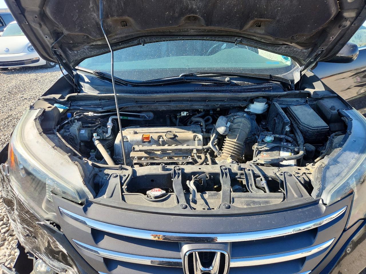 2014 Honda Cr-v Exl Brown vin: 2HKRM4H77EH657800