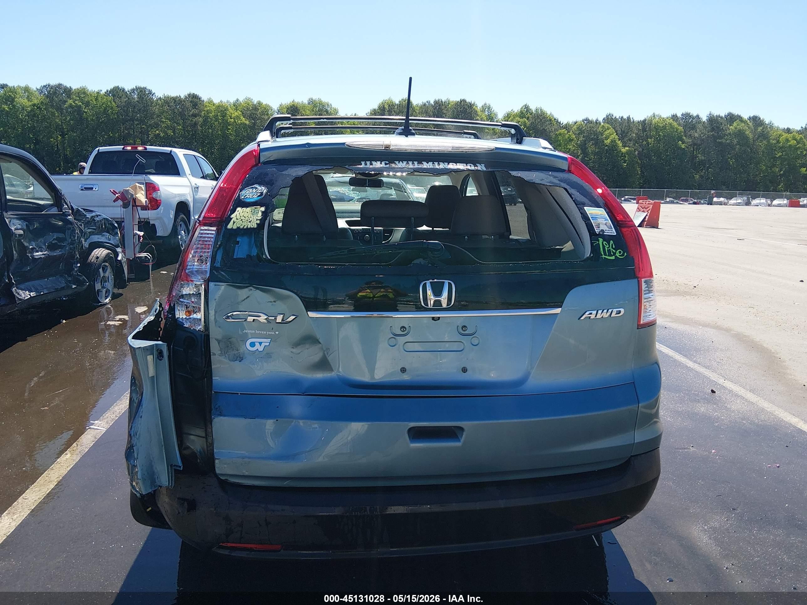 2014 Honda Cr-v Ex-l Синий vin: 2HKRM4H77EH662785