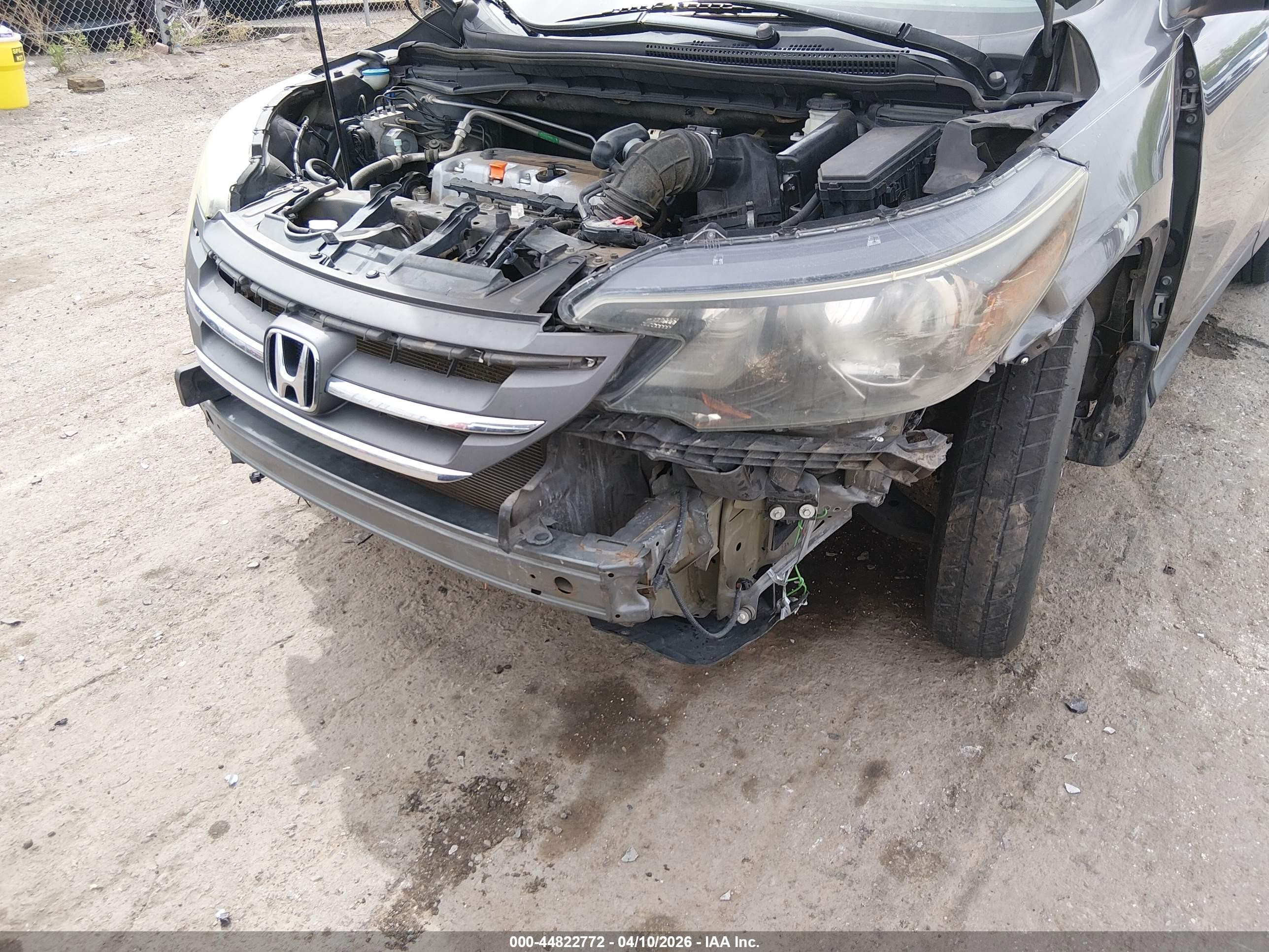 2014 Honda Cr-v Ex-l Gray vin: 2HKRM4H77EH664309