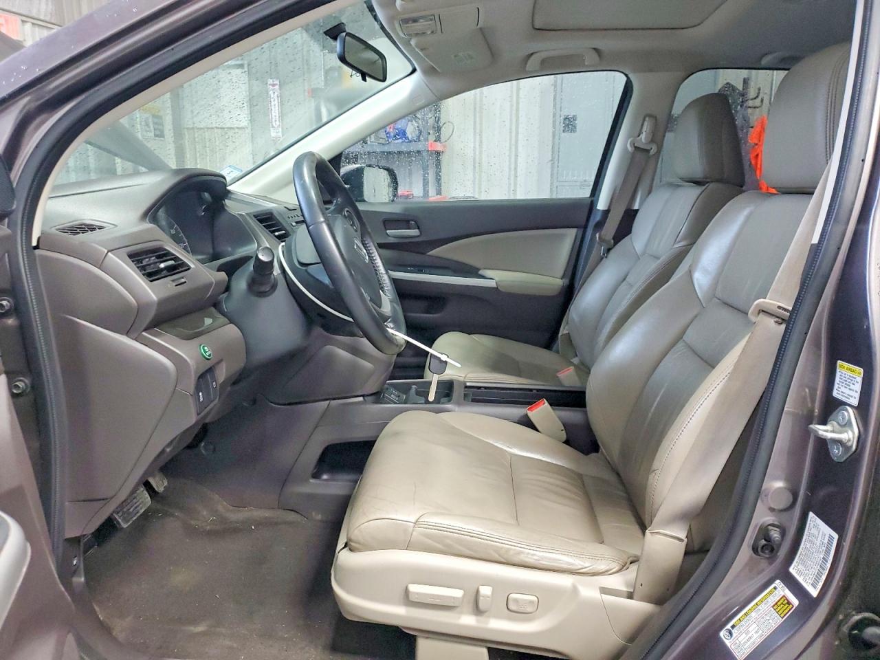 2014 Honda Cr-v Exl Gray vin: 2HKRM4H77EH665444