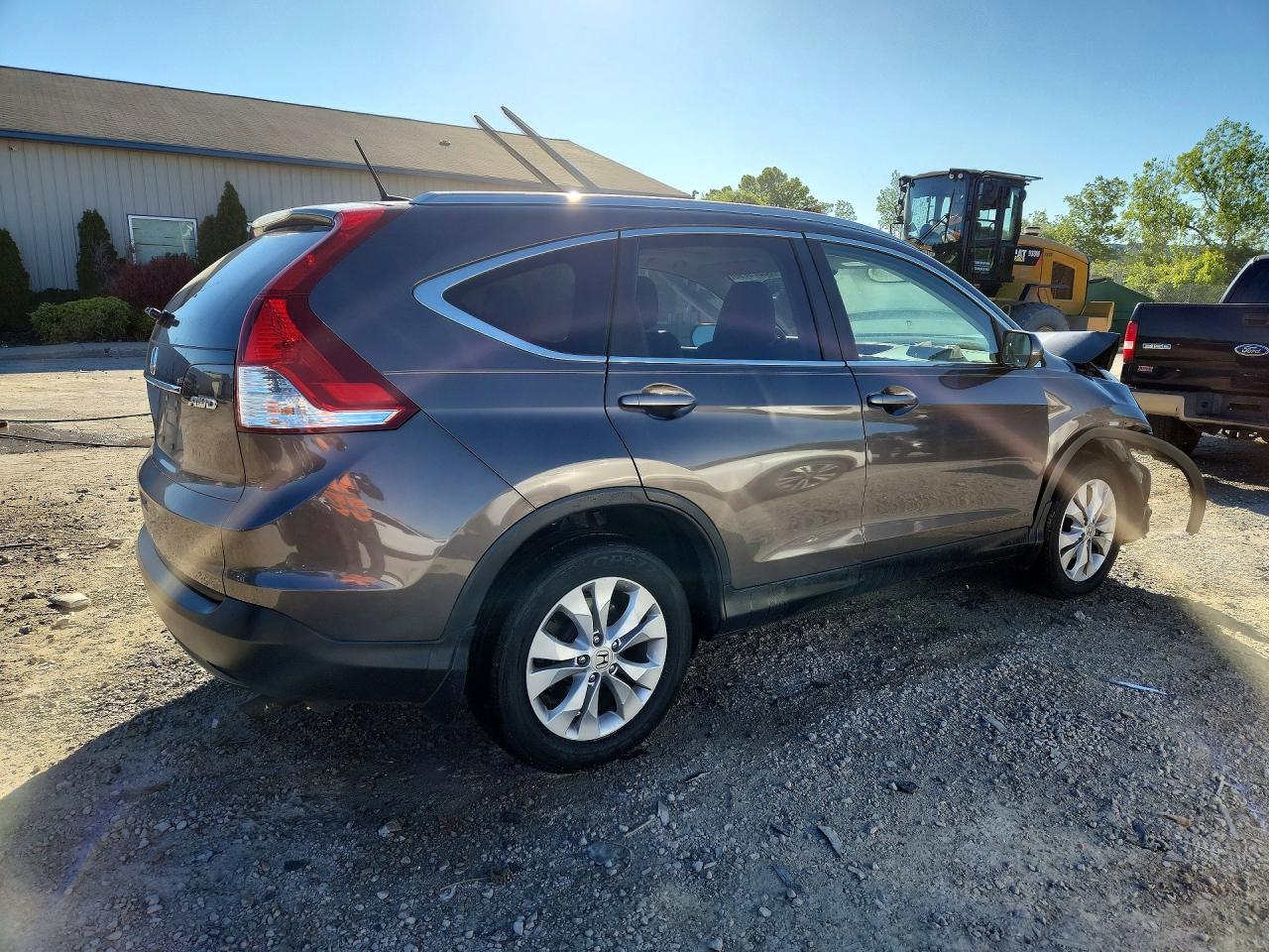 2014 Honda Cr-v Exl Gray vin: 2HKRM4H77EH685791