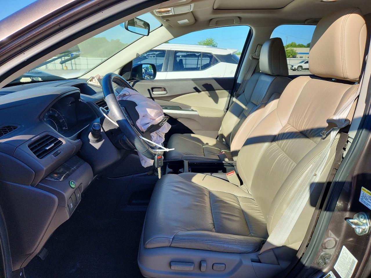 2014 Honda Cr-v Exl Gray vin: 2HKRM4H77EH685791