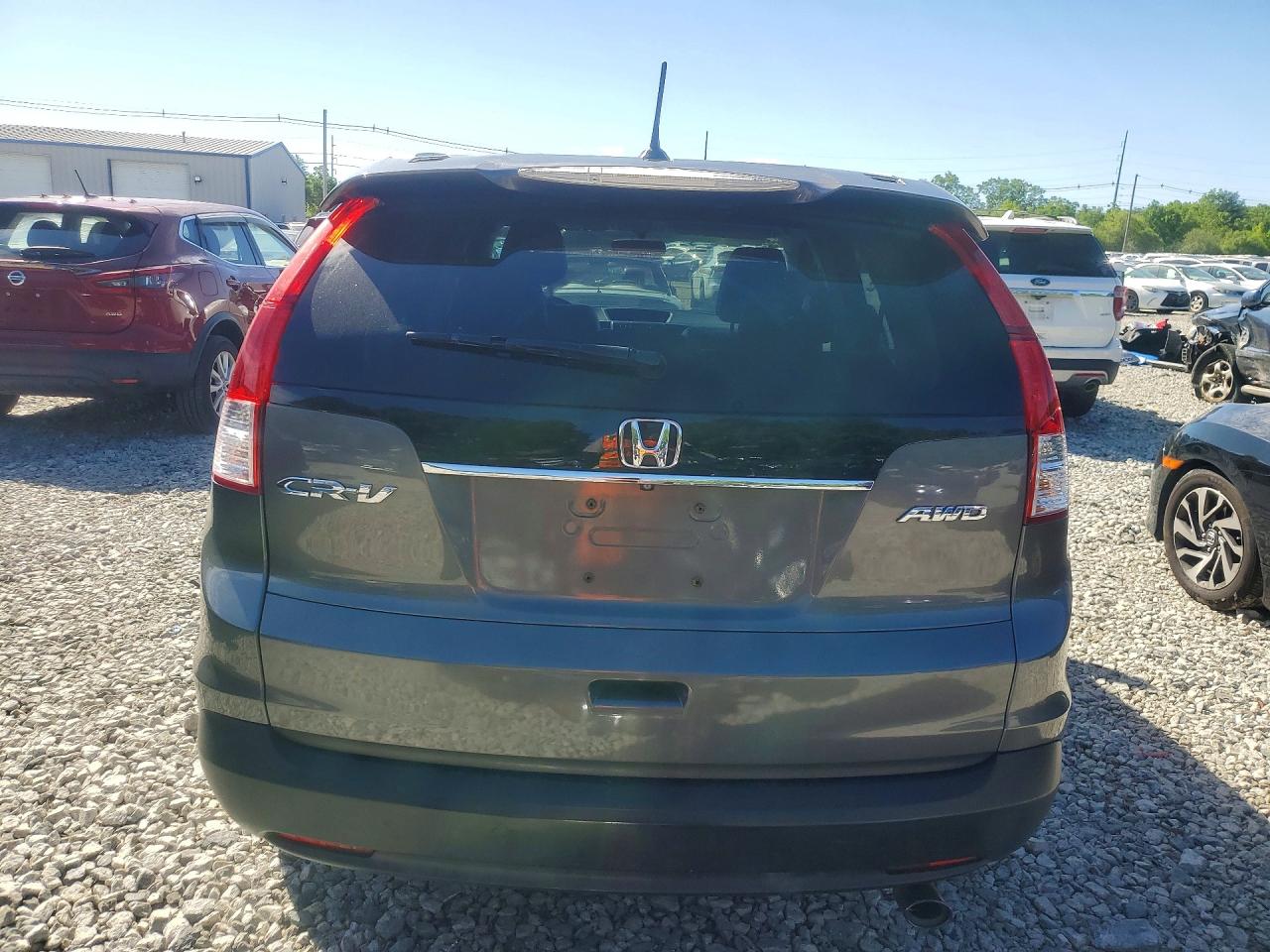 2014 Honda Cr-v Exl Gray vin: 2HKRM4H77EH714898