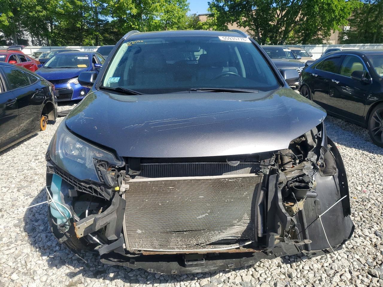 2014 Honda Cr-v Exl Gray vin: 2HKRM4H77EH714898