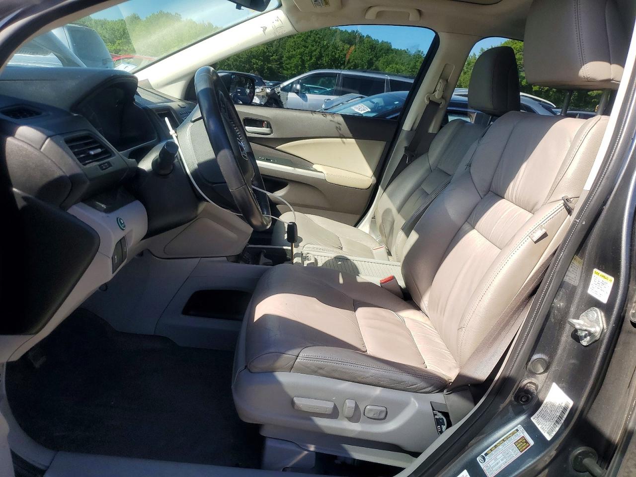 2014 Honda Cr-v Exl Gray vin: 2HKRM4H77EH714898