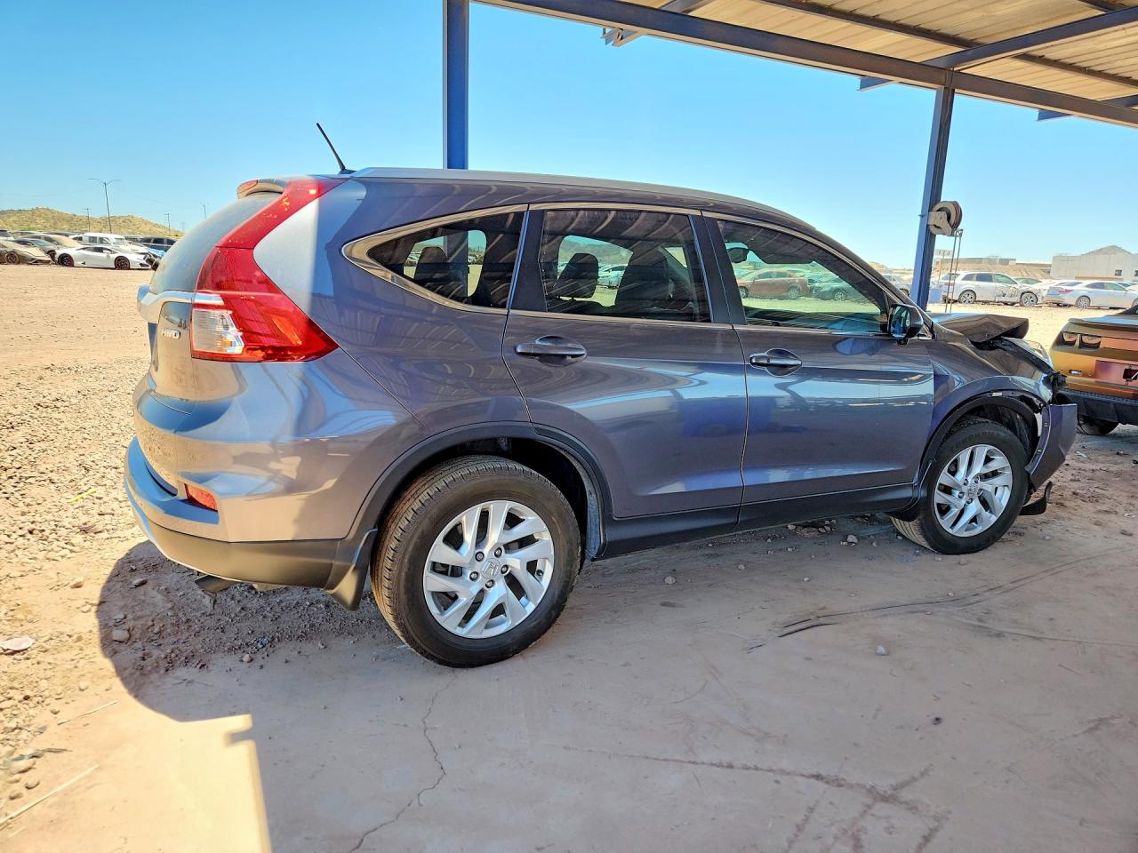 2015 Honda Cr-v Exl Gray vin: 2HKRM4H77FH608887