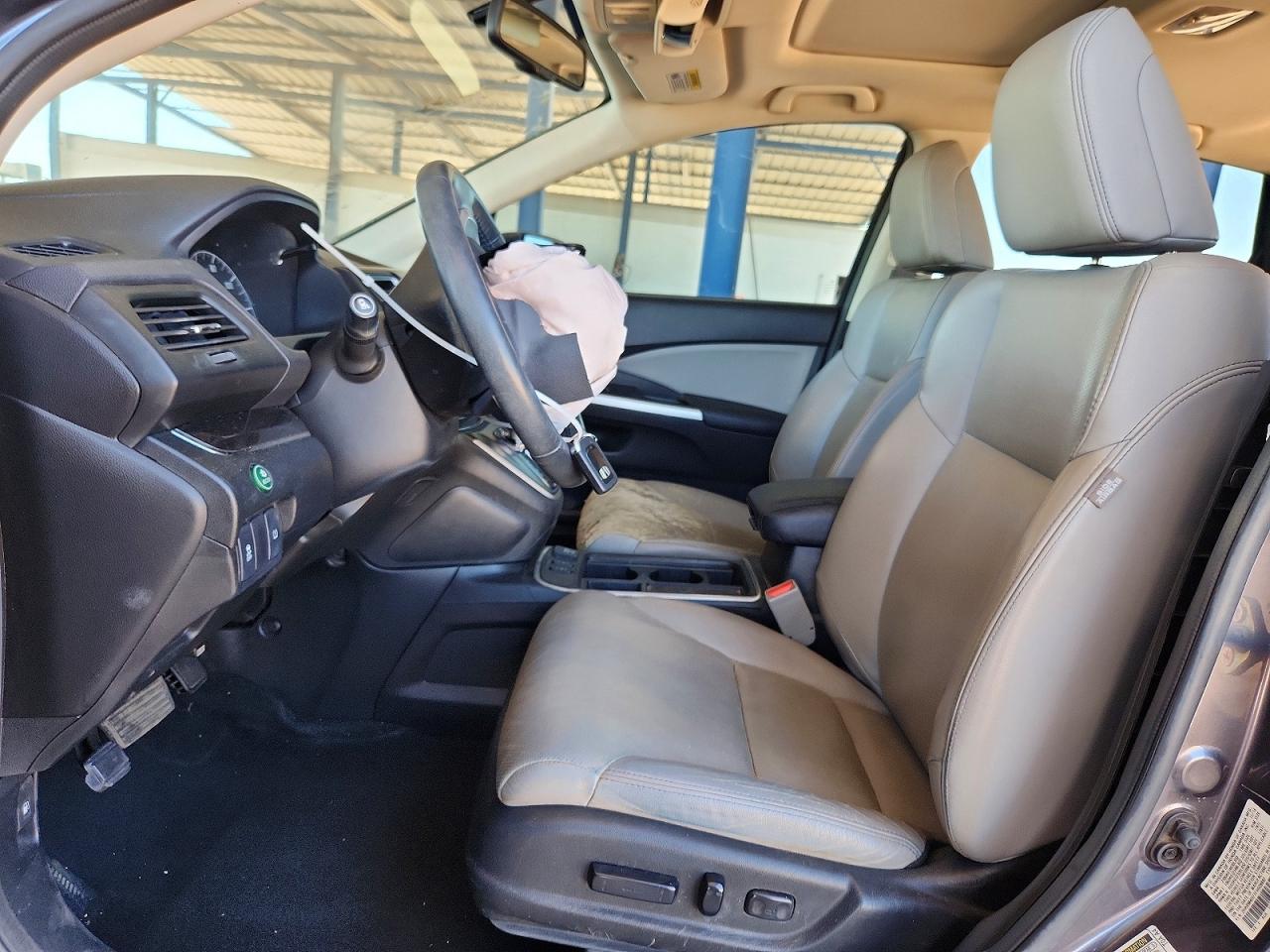 2015 Honda Cr-v Exl Gray vin: 2HKRM4H77FH608887