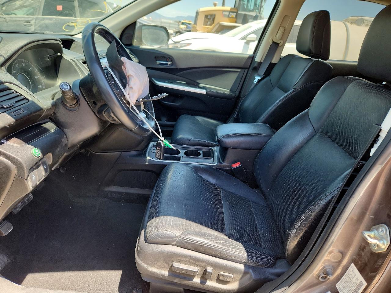 2015 Honda Cr-v Exl Gray vin: 2HKRM4H77FH635684