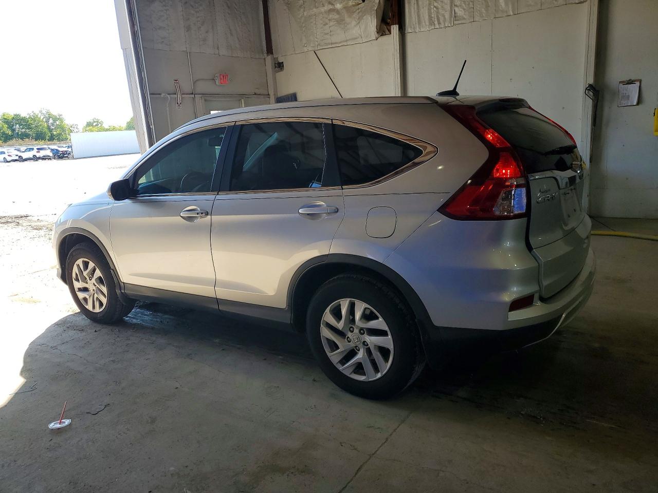 2015 Honda Cr-v Exl Silver vin: 2HKRM4H77FH640058