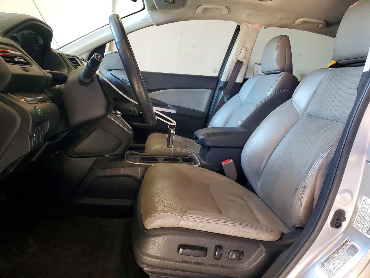 2015 Honda Cr-v Exl Silver vin: 2HKRM4H77FH640058