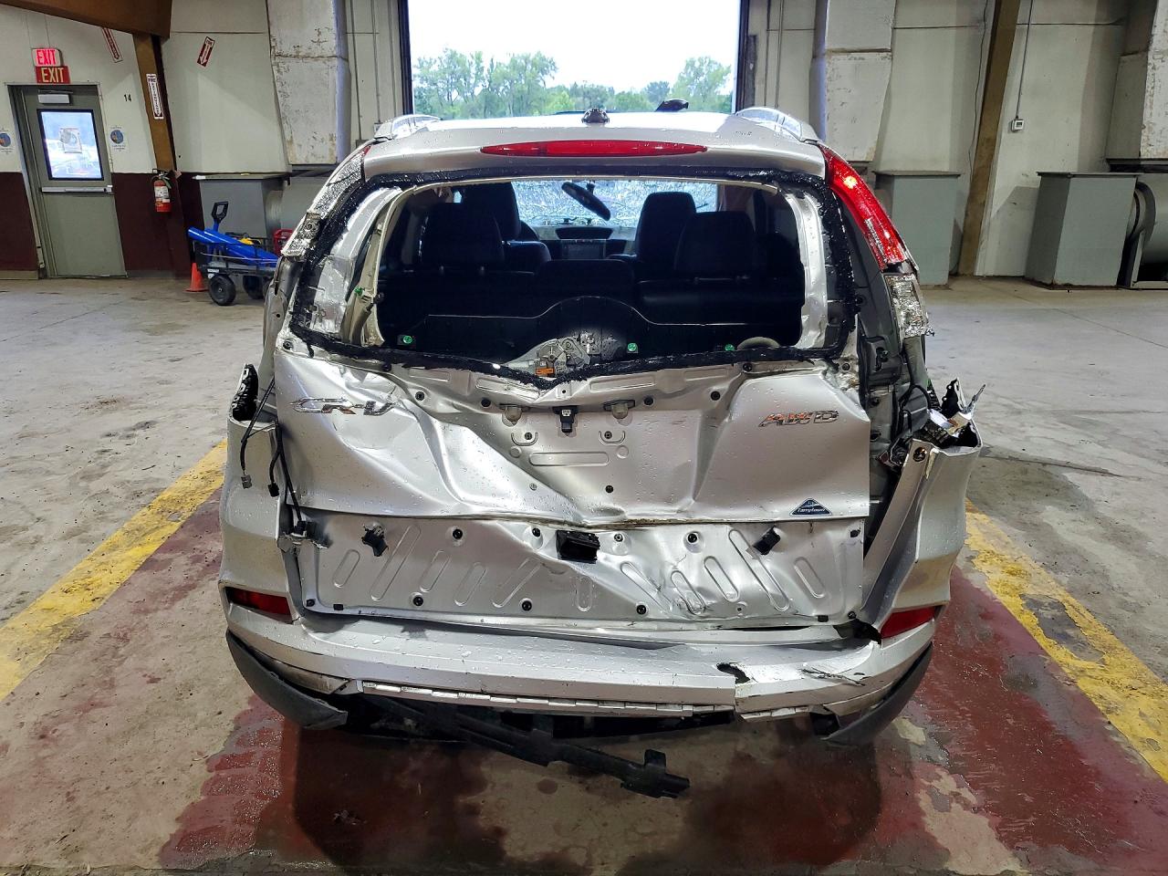 2015 Honda Cr-v Exl Серебряный vin: 2HKRM4H77FH649911