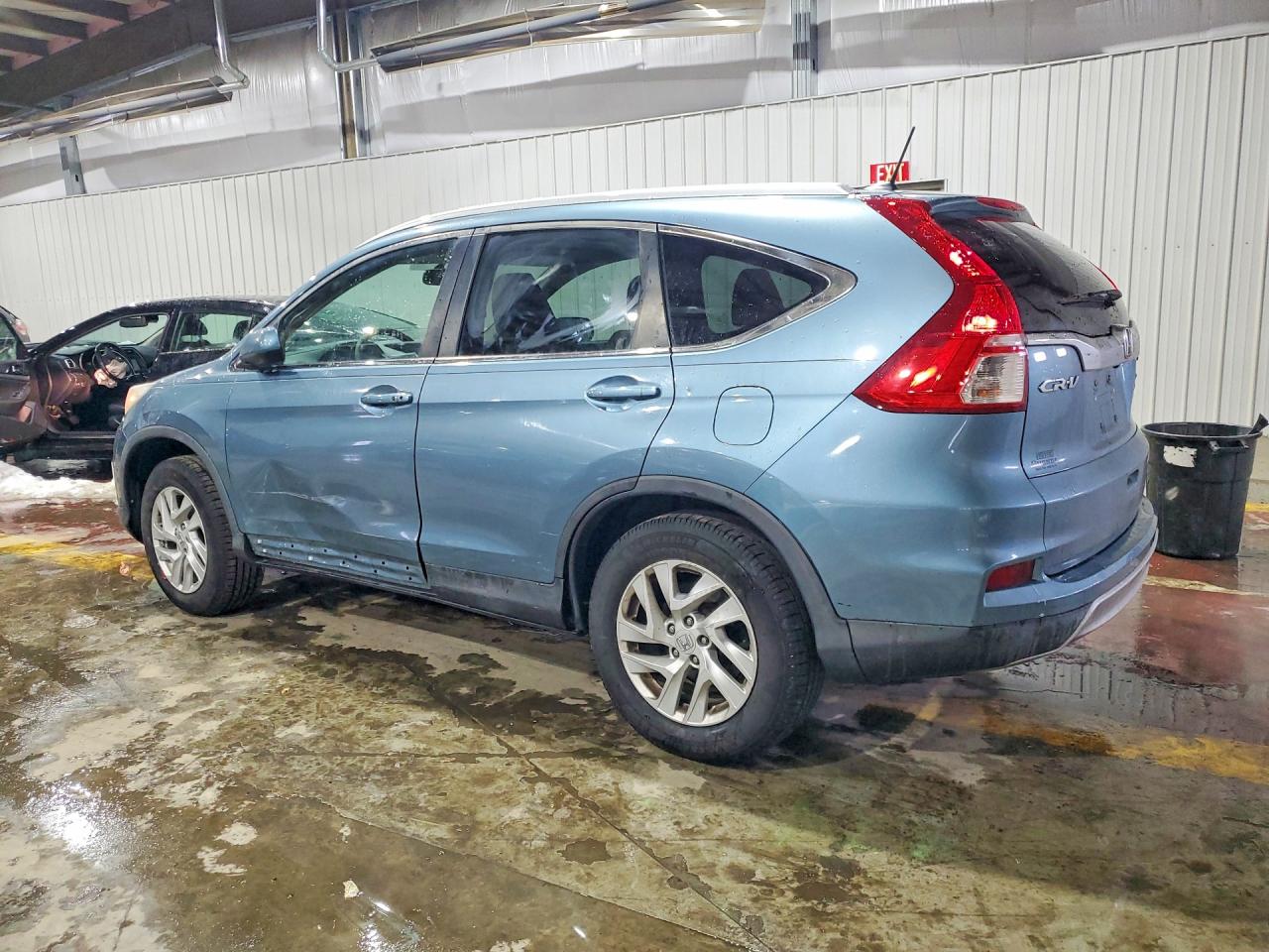 2015 Honda Cr-v Exl Синий vin: 2HKRM4H77FH700792