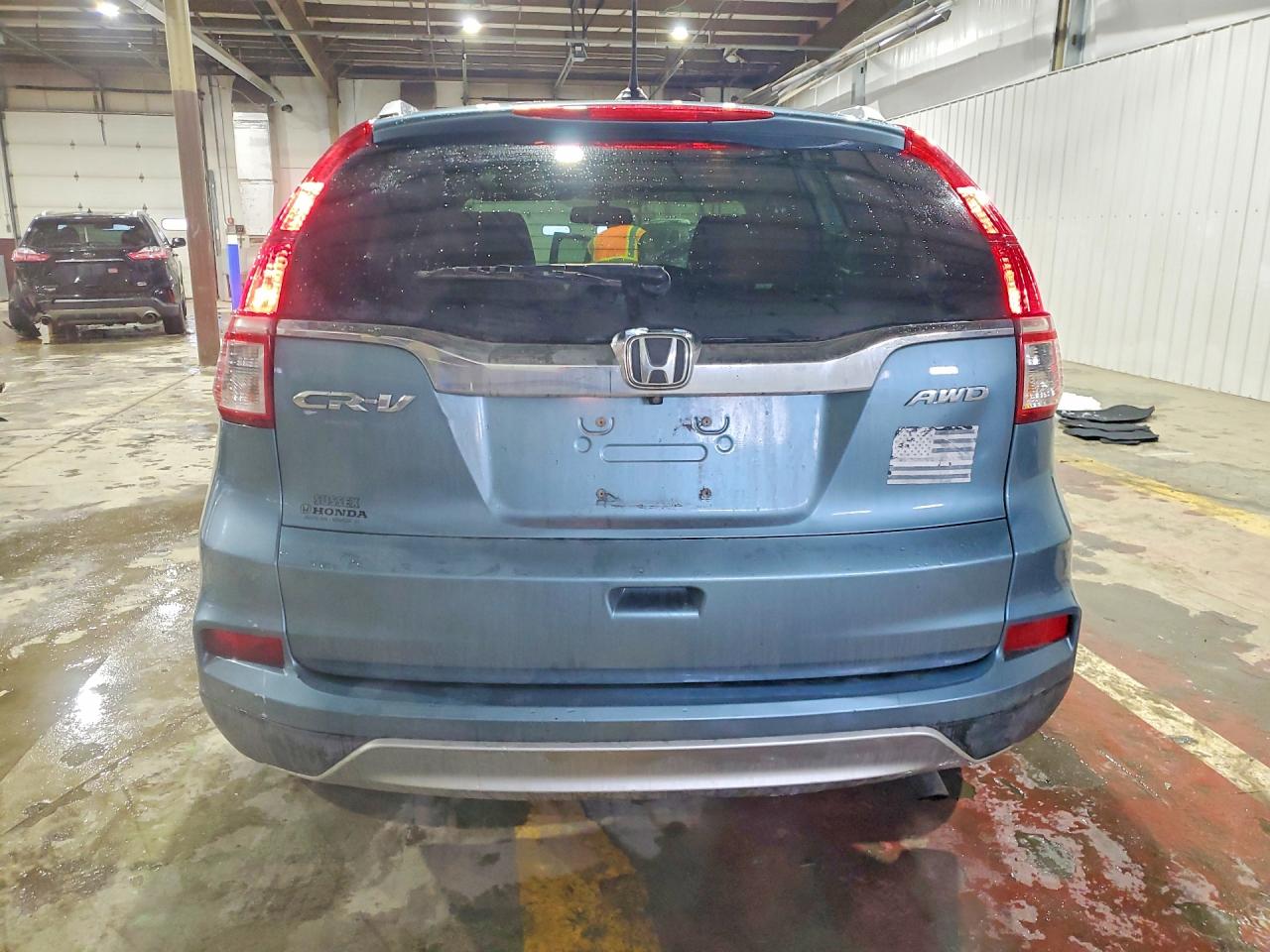2015 Honda Cr-v Exl Синий vin: 2HKRM4H77FH700792
