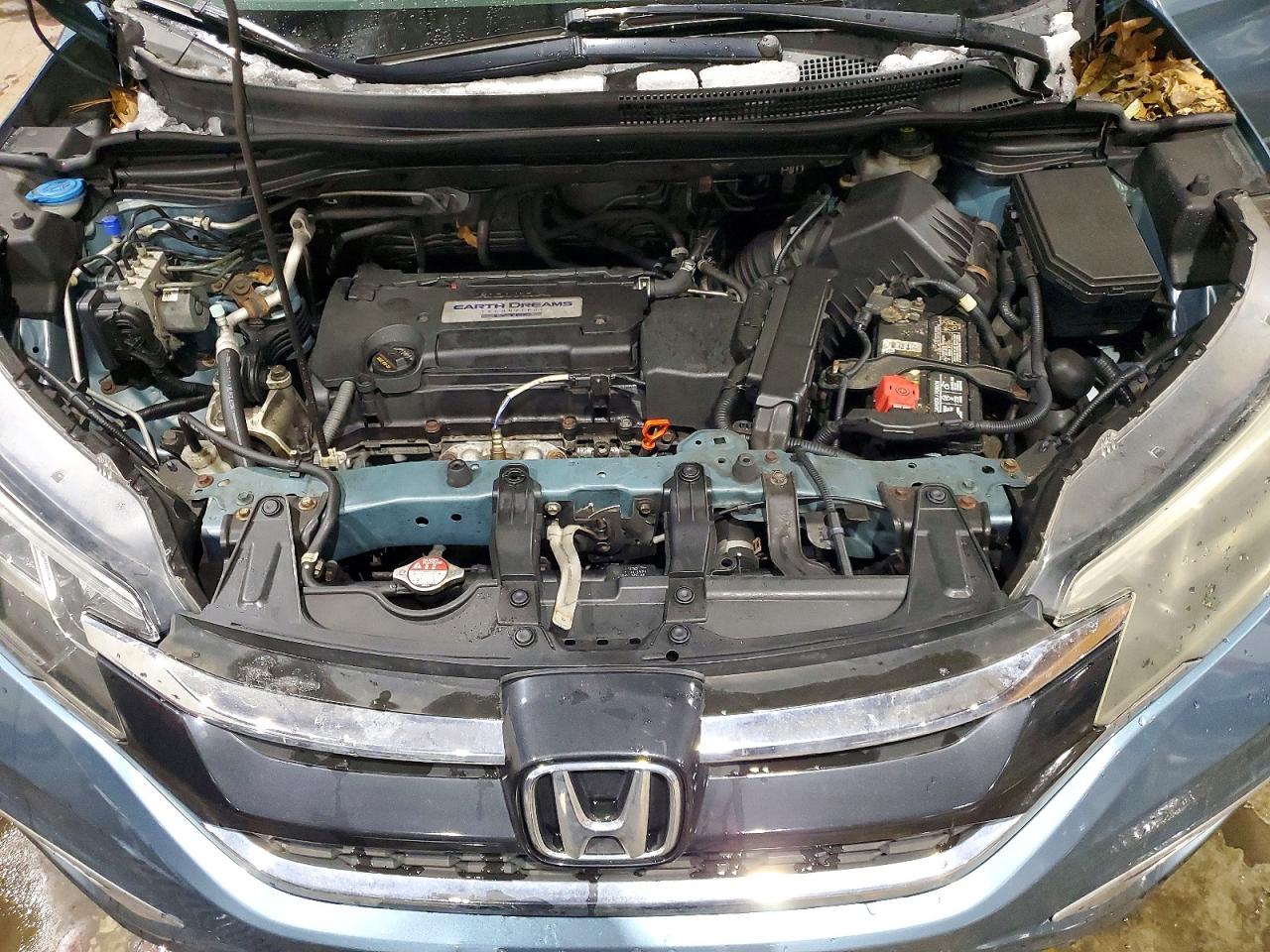 2015 Honda Cr-v Exl Синий vin: 2HKRM4H77FH700792