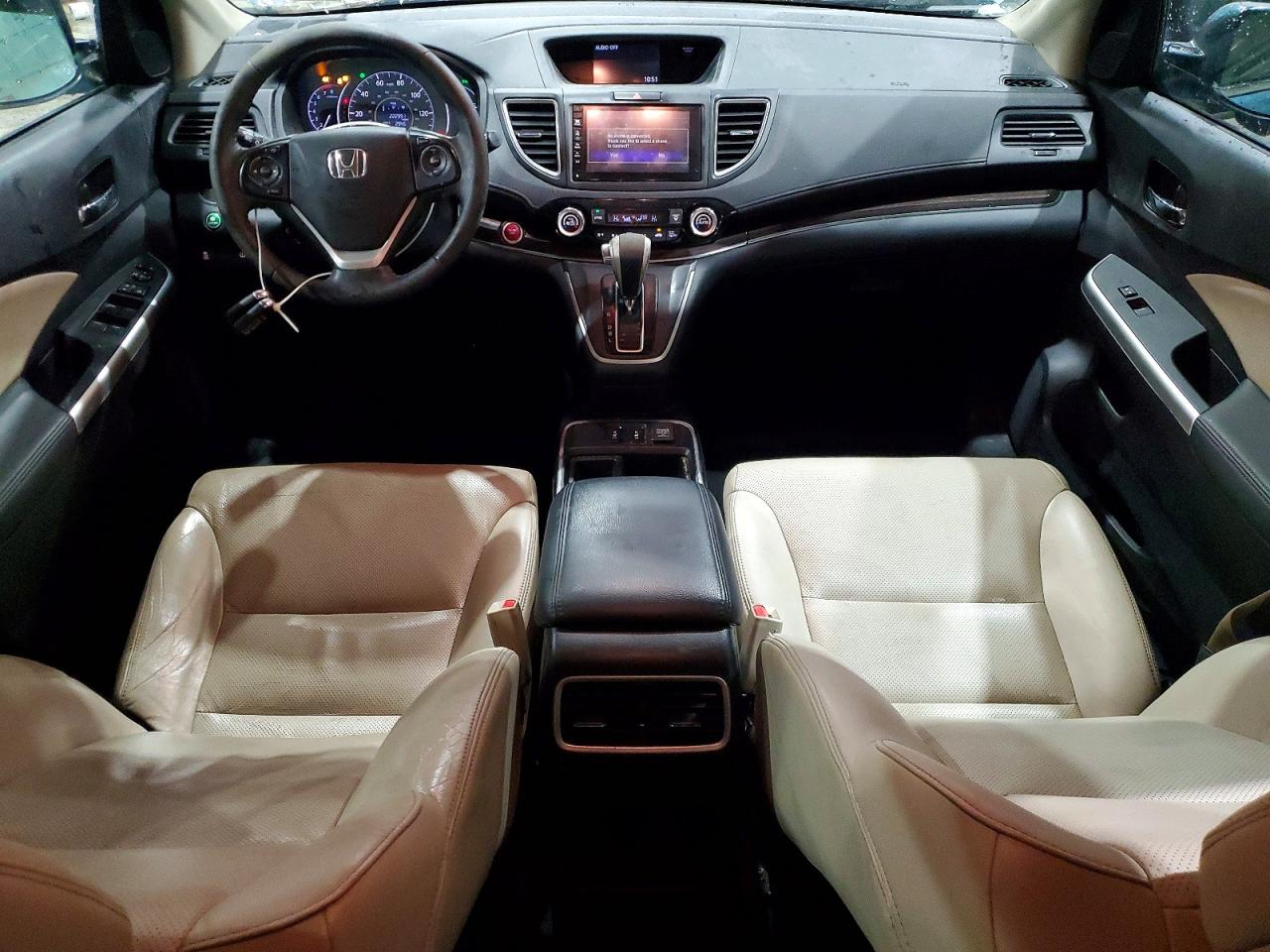 2015 Honda Cr-v Exl Синий vin: 2HKRM4H77FH700792