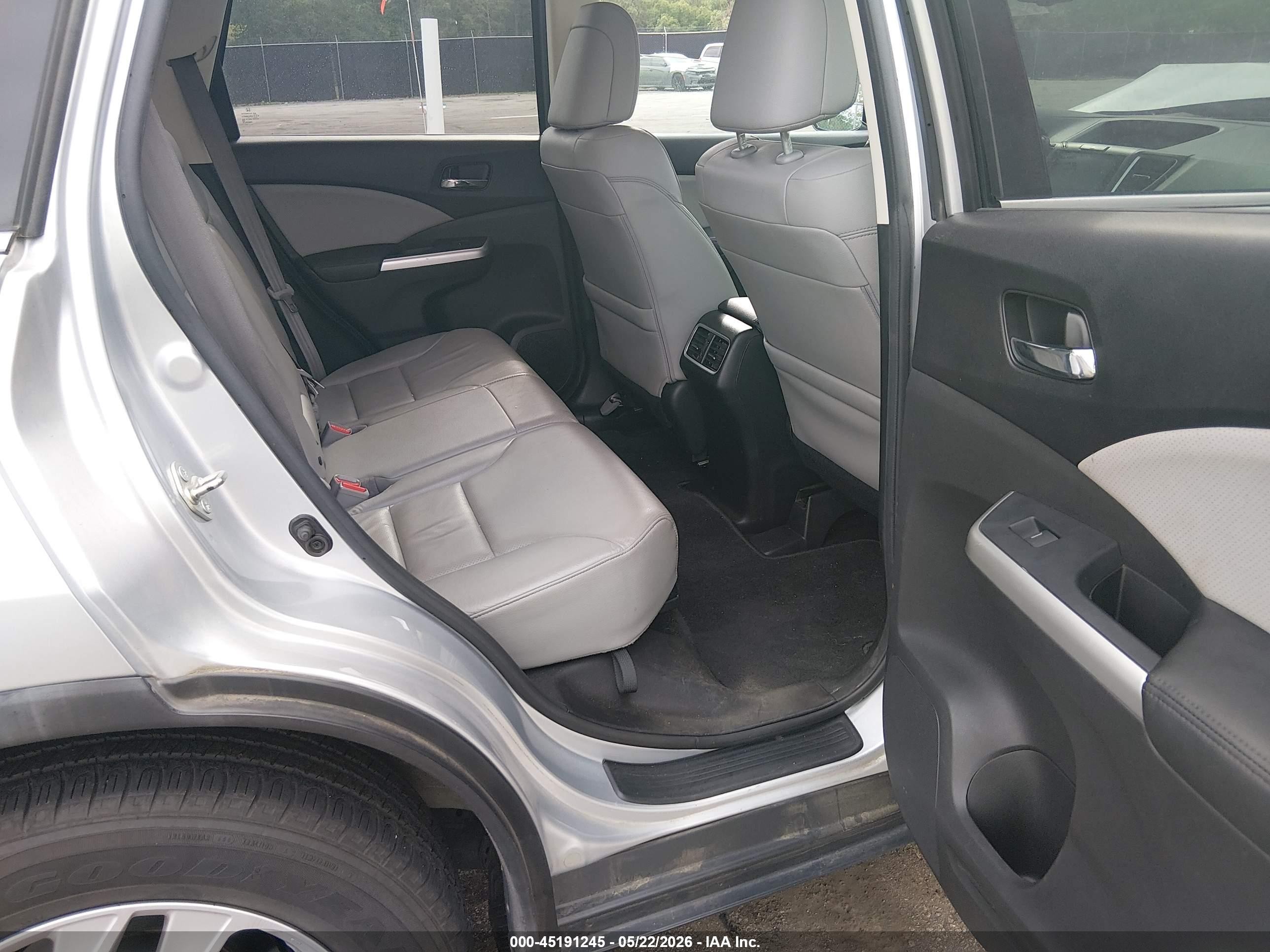 2016 Honda Cr-v Ex-l Серебряный vin: 2HKRM4H77GH601357