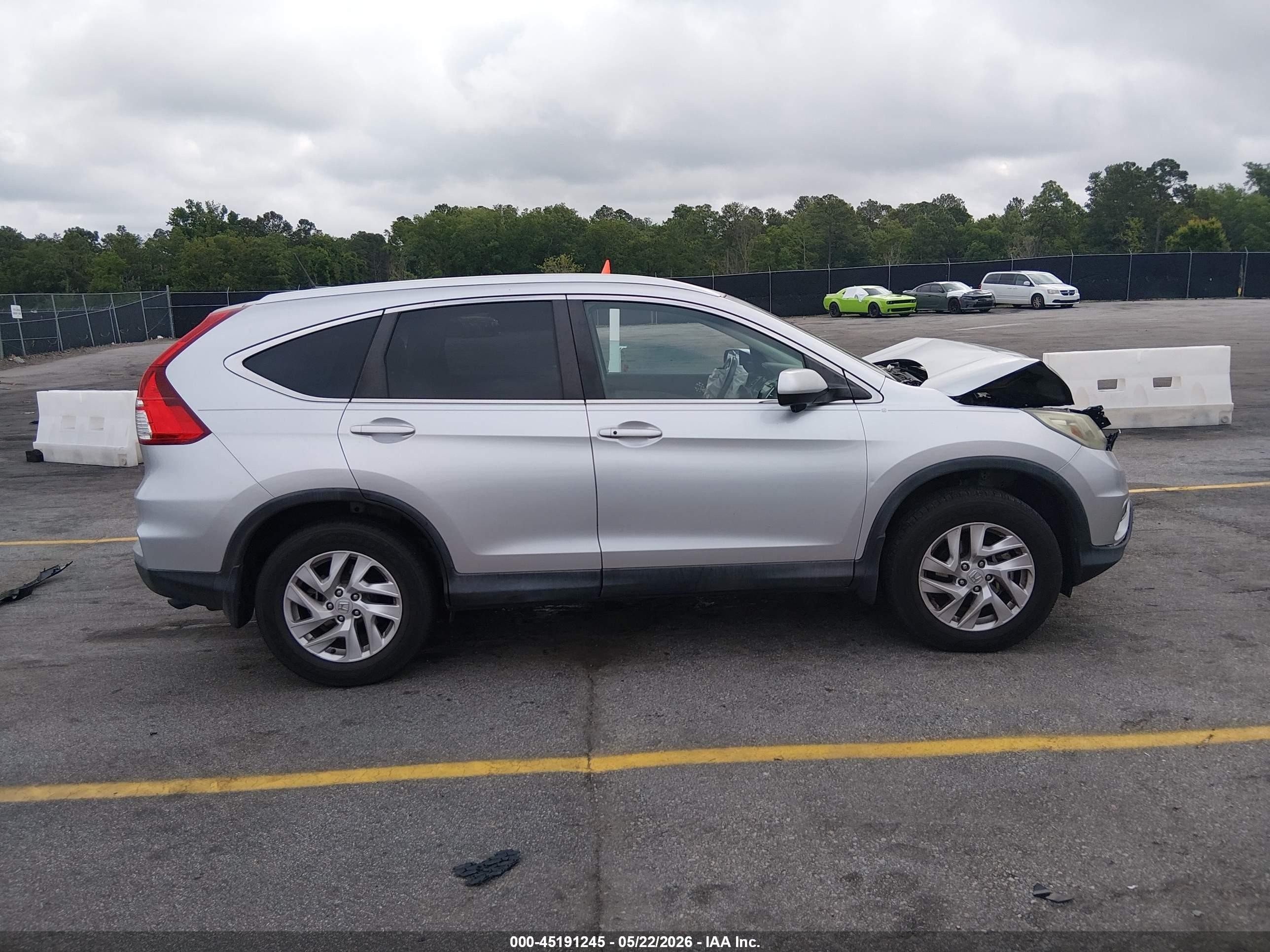 2016 Honda Cr-v Ex-l Серебряный vin: 2HKRM4H77GH601357