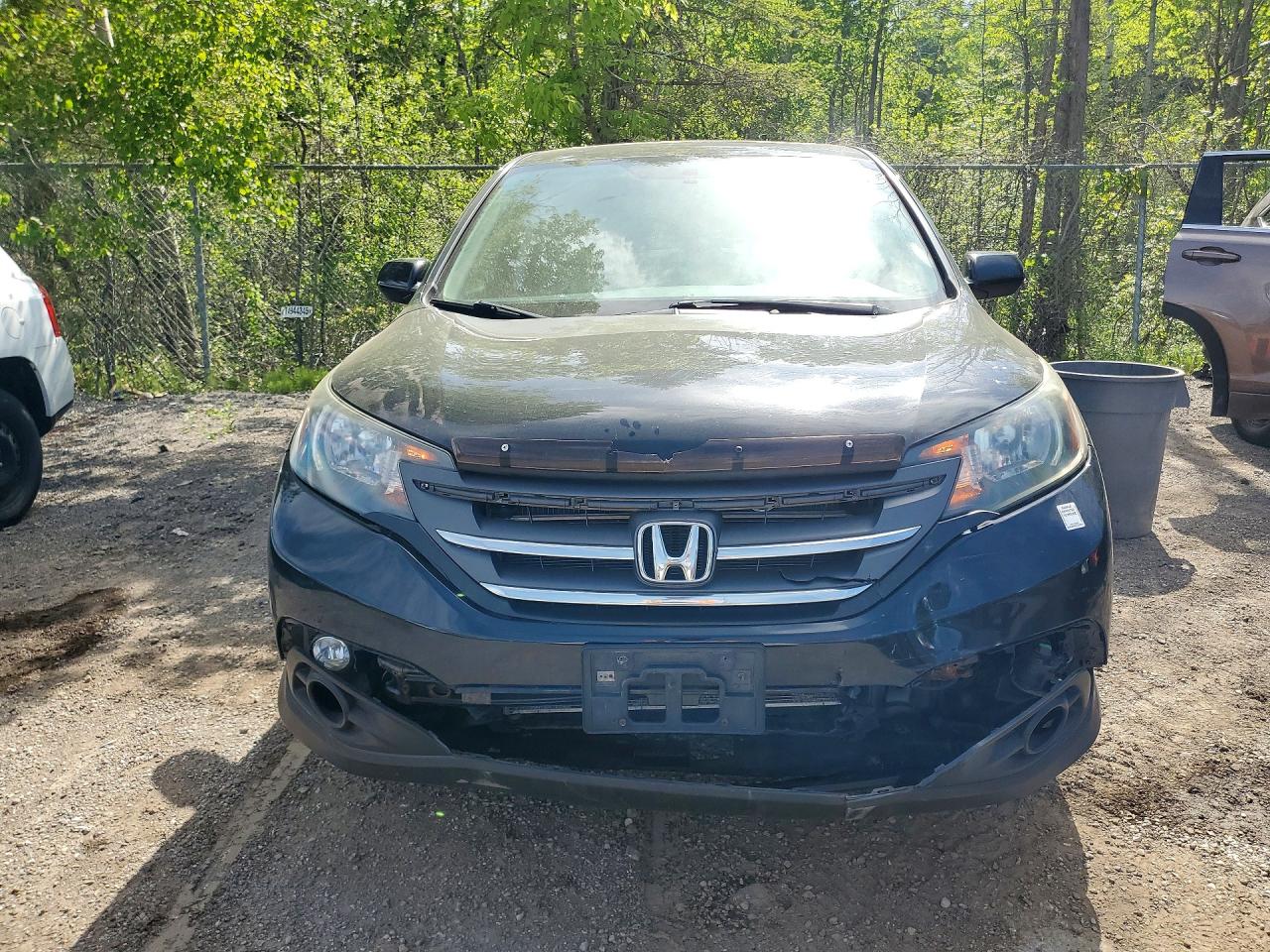 2012 Honda Cr-v Exl Black vin: 2HKRM4H78CH100083