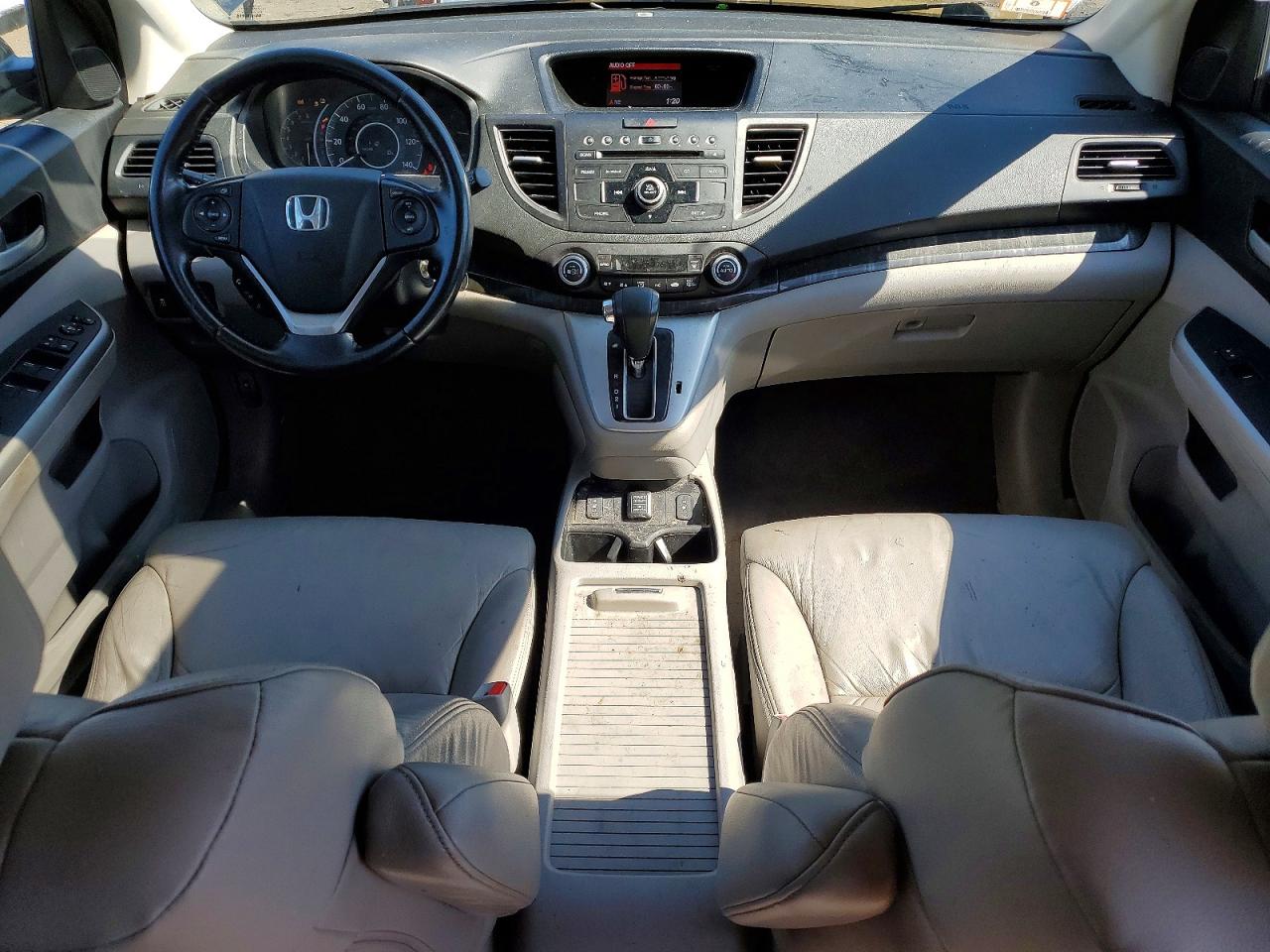 2012 Honda Cr-v Exl Gray vin: 2HKRM4H78CH604875