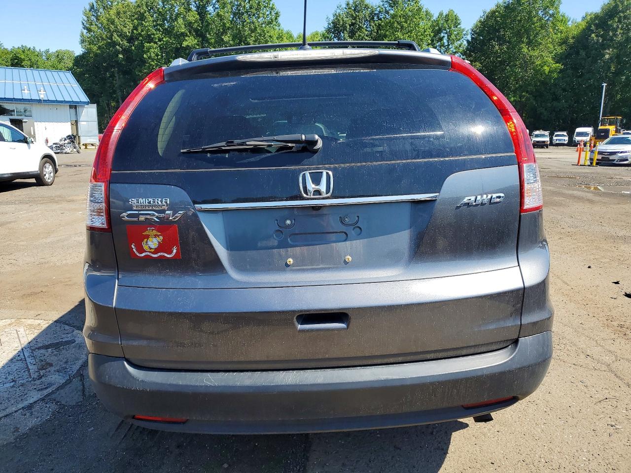 2012 Honda Cr-v Exl Gray vin: 2HKRM4H78CH604875